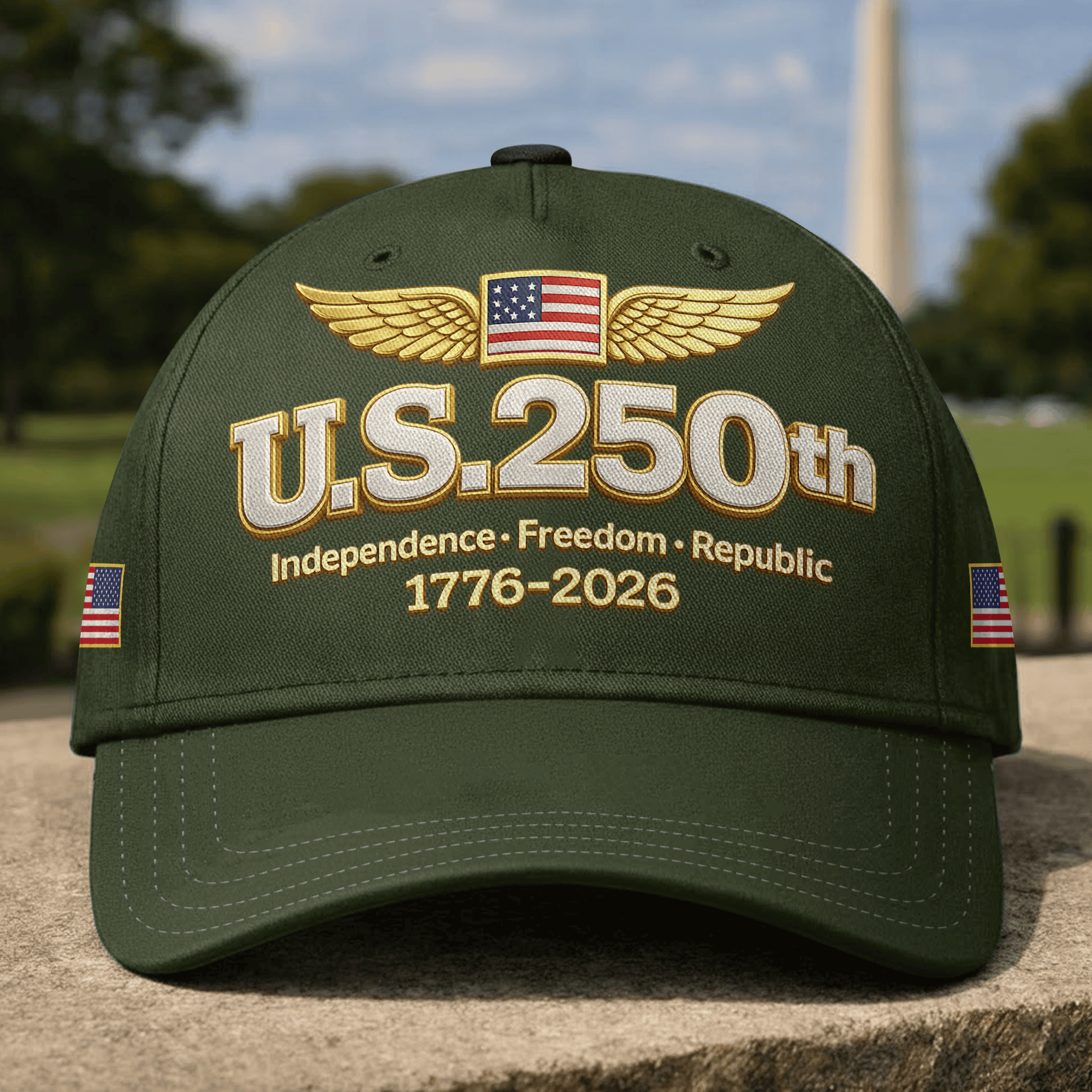 Premium America 250th Anniversary Hat VPVC020073, America 250th Cap, America 250th Birthday, Best Gifts On Independence Day, Veterans Day