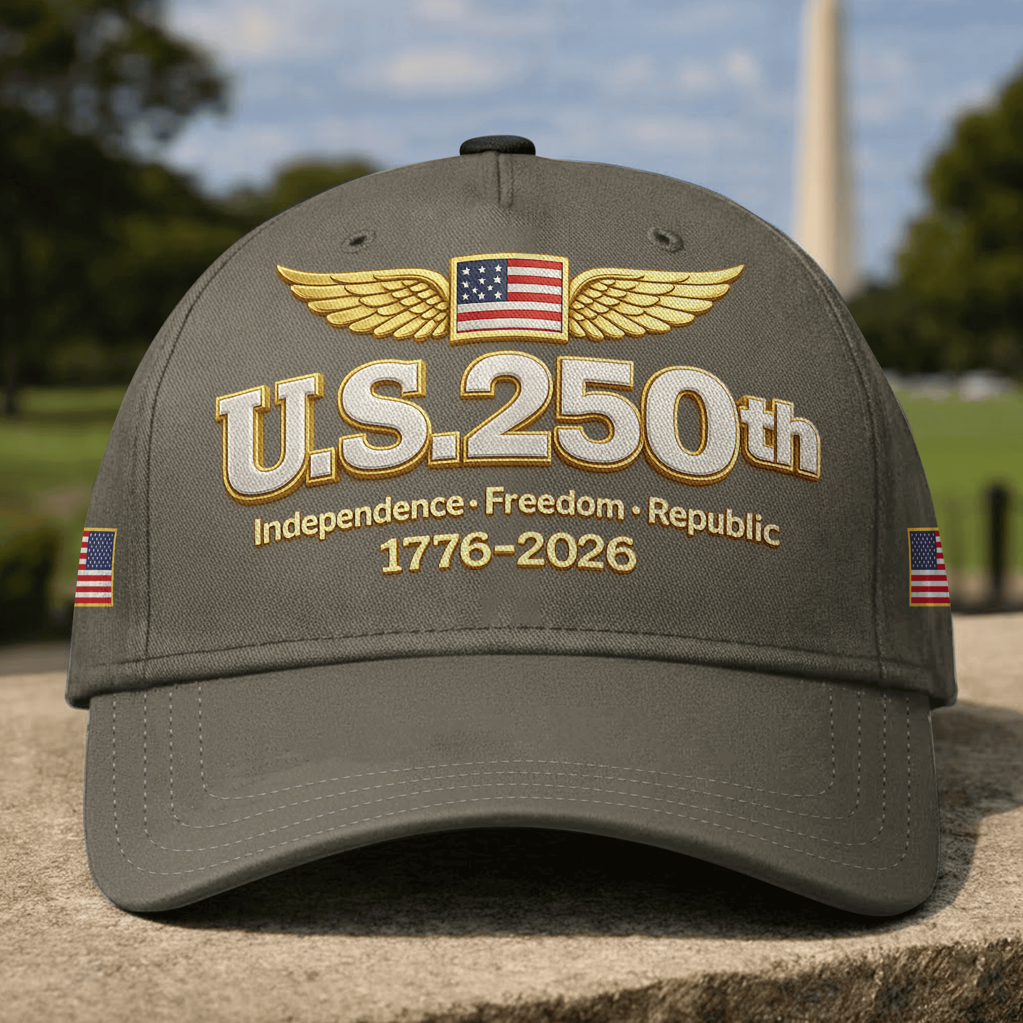 Premium America 250th Anniversary Hat VPVC020074, America 250th Cap, America 250th Birthday, Best Gifts On Independence Day, Veterans Day