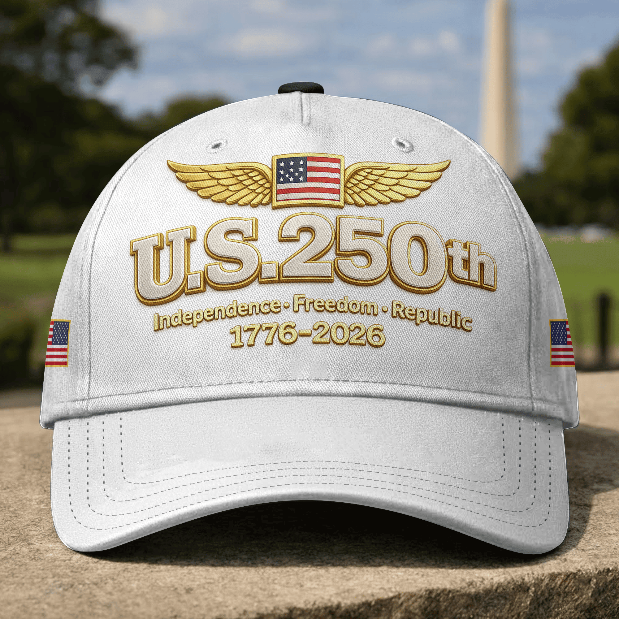 Premium America 250th Anniversary Hat VPVC020075, America 250th Cap, America 250th Birthday, Best Gifts On Independence Day, Veterans Day