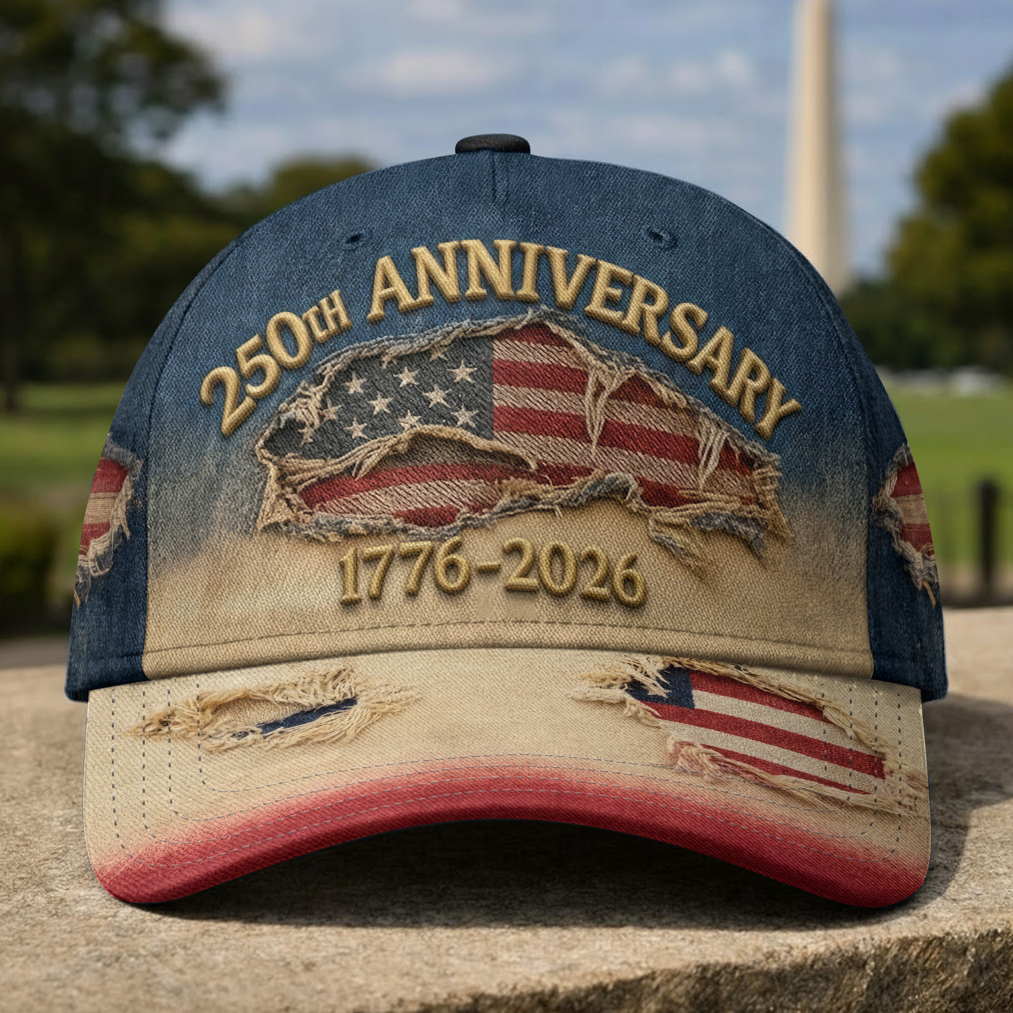 Premium America 250th Anniversary Hat VPVC020078, America 250th Cap, America 250th Birthday, Best Gifts On Independence Day, Veterans Day
