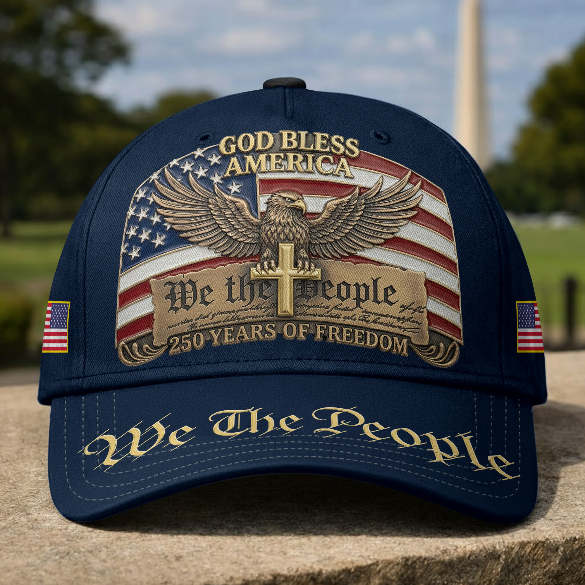 Premium America 250th Anniversary Hat VPVC020079, America 250th Cap, America 250th Birthday, Best Gifts On Independence Day, Veterans Day
