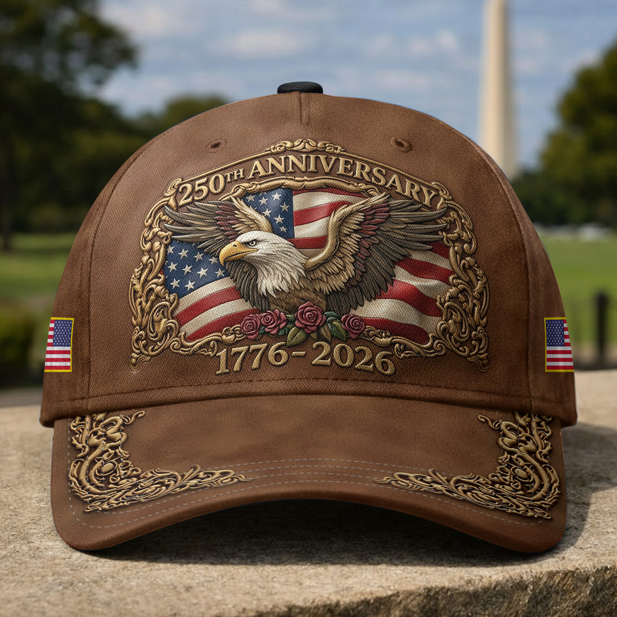 Premium America 250th Anniversary Hat VPVC020082, America 250th Cap, America 250th Birthday, Best Gifts On Independence Day, Veterans Day