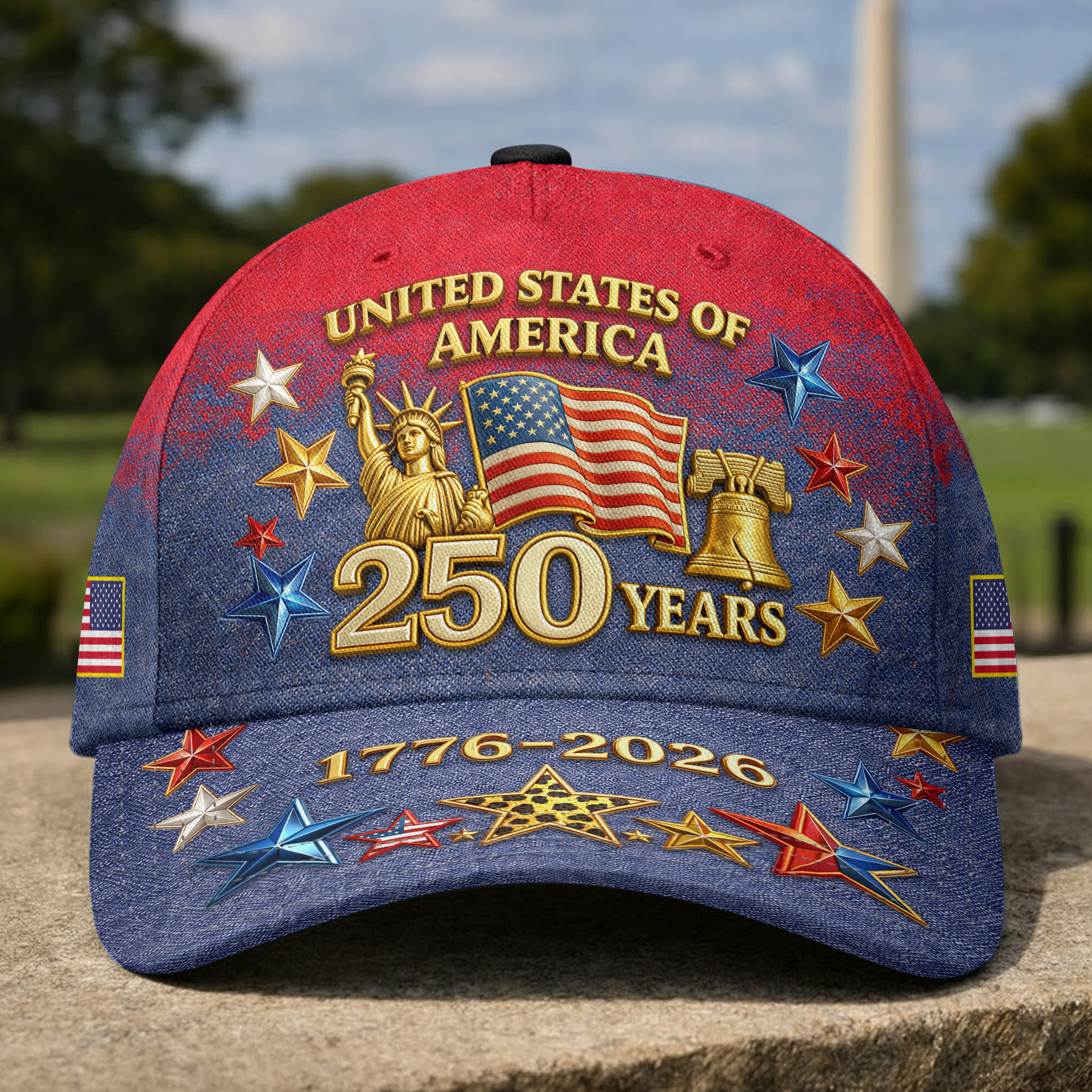 Premium America 250th Anniversary Hat VPVC020089, America 250th Cap, America 250th Birthday, Best Gifts On Independence Day, Veterans Day