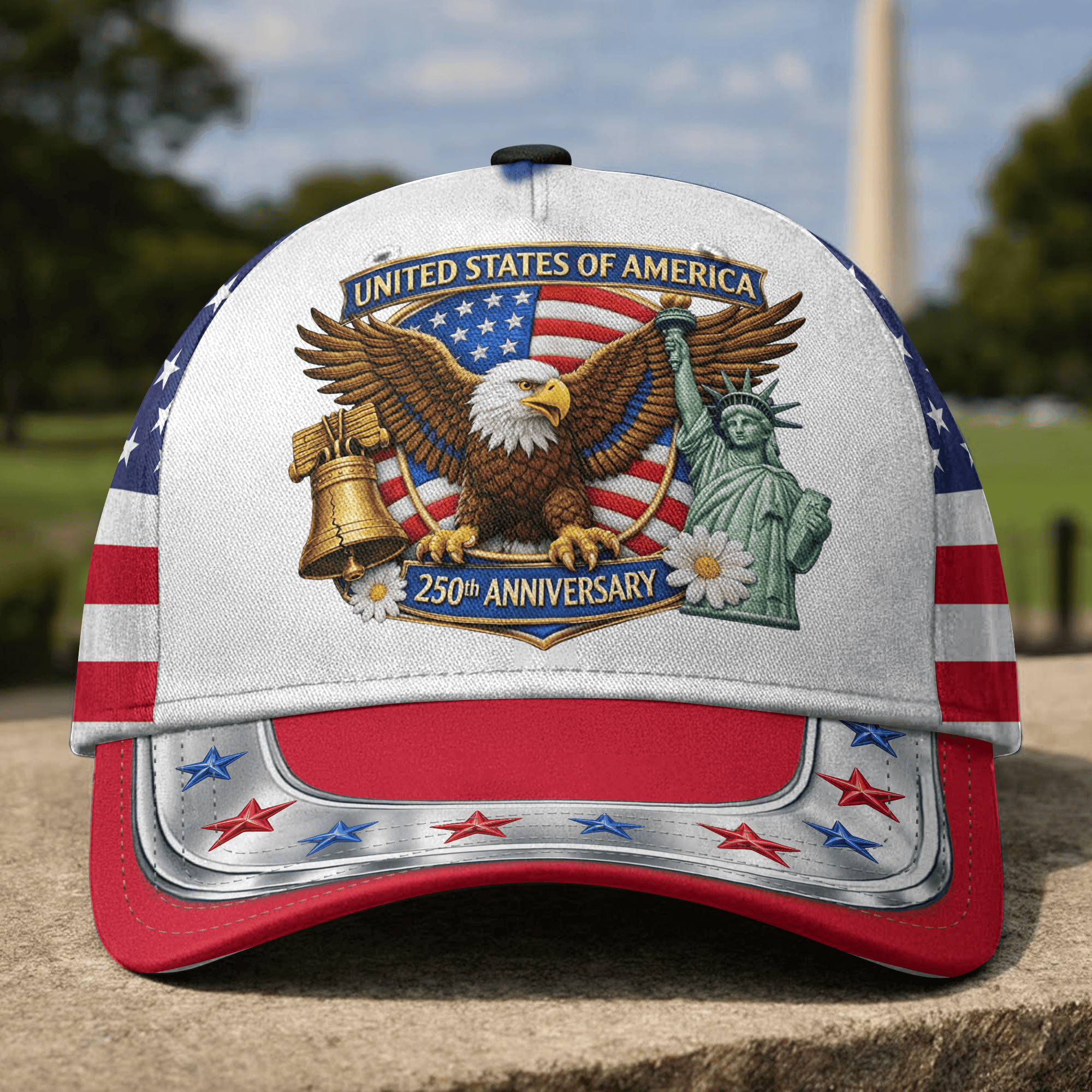 Premium America 250th Anniversary Hat VPVC020093, America 250th Cap, America 250th Birthday, Best Gifts On Independence Day, Veterans Day