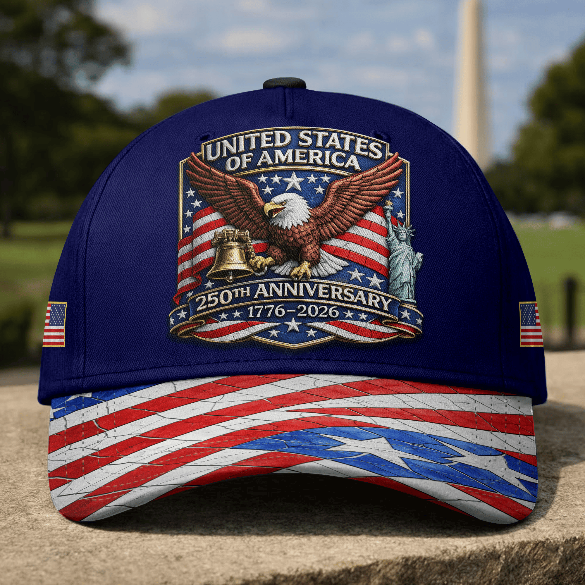 Premium America 250th Anniversary Hat VPVC020094, America 250th Cap, America 250th Birthday, Best Gifts On Independence Day, Veterans Day