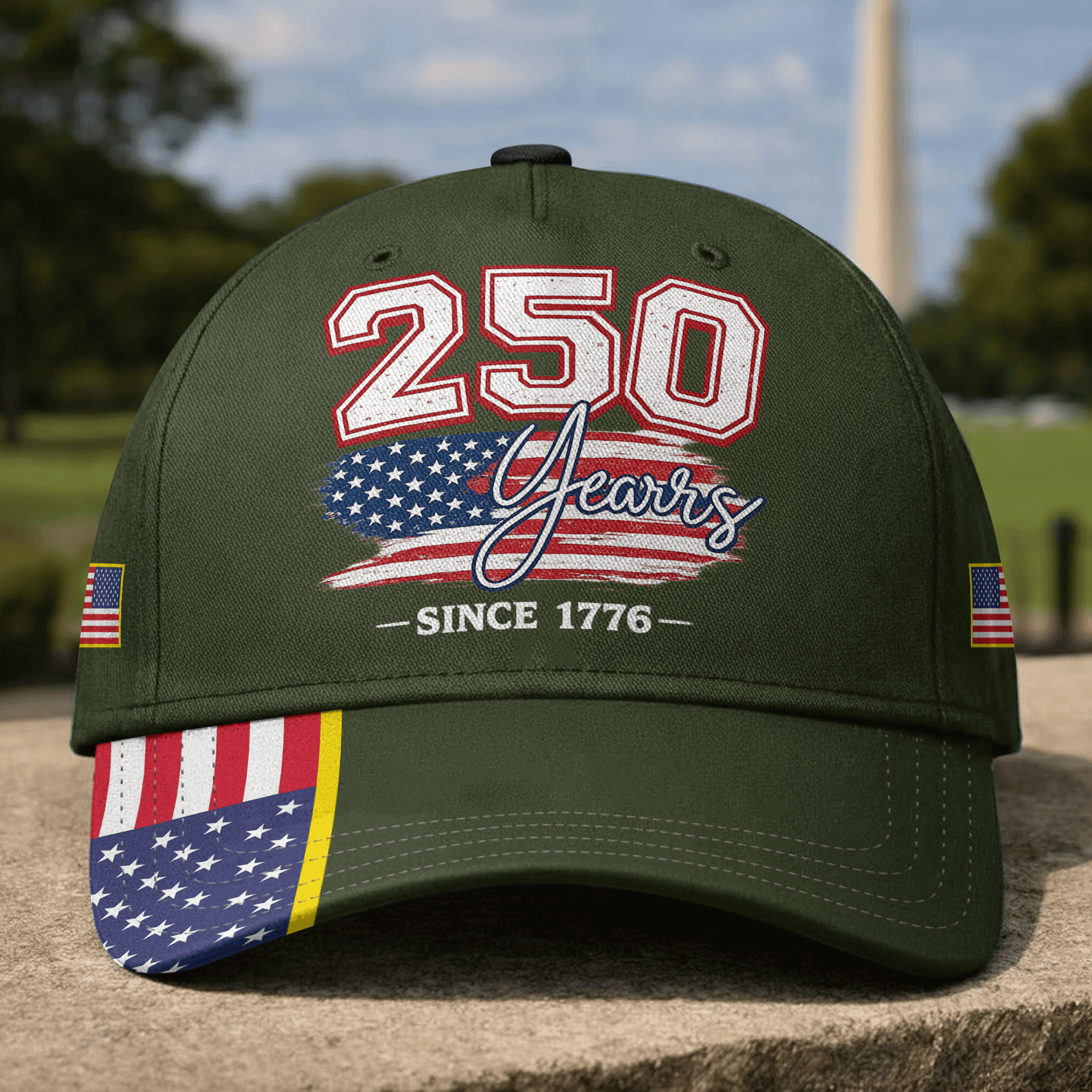 Premium America 250th Anniversary Hat VPVC020102, America 250th Cap, America 250th Birthday, Best Gifts On Independence Day, Veterans Day