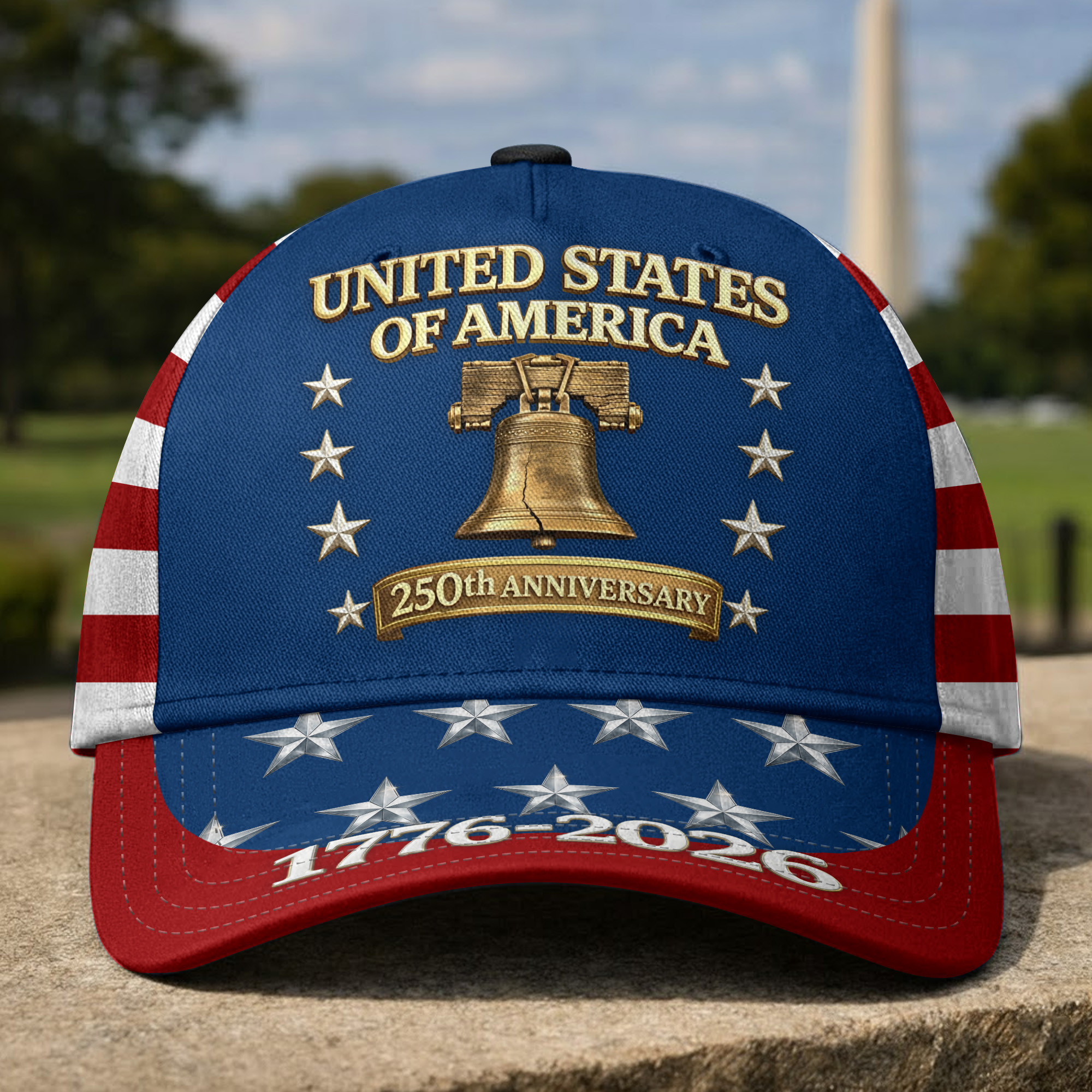 Premium America 250th Anniversary Hat VPVC020116, America 250th Cap, America 250th Birthday, Best Gifts On Independence Day, Veterans Day