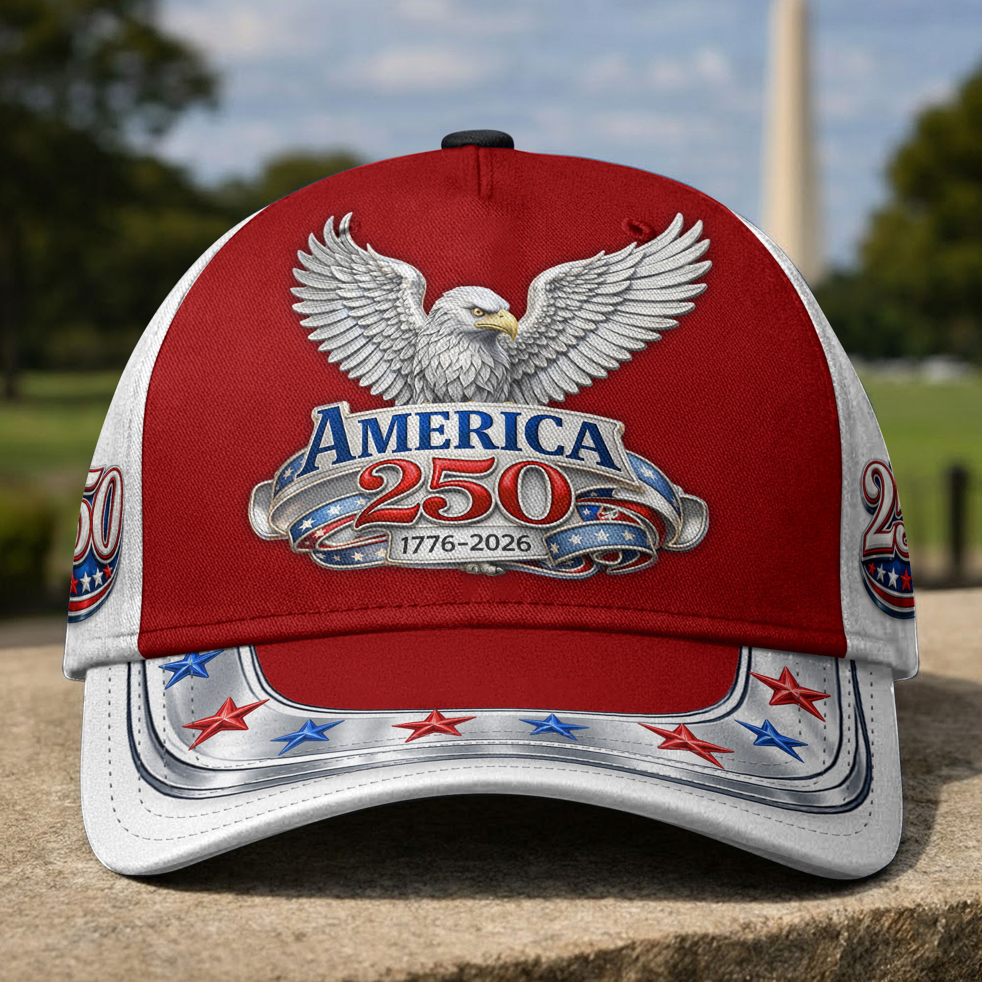Premium America 250th Anniversary Hat VPVC020120, America 250th Cap, America 250th Birthday, Best Gifts On Independence Day, Veterans Day