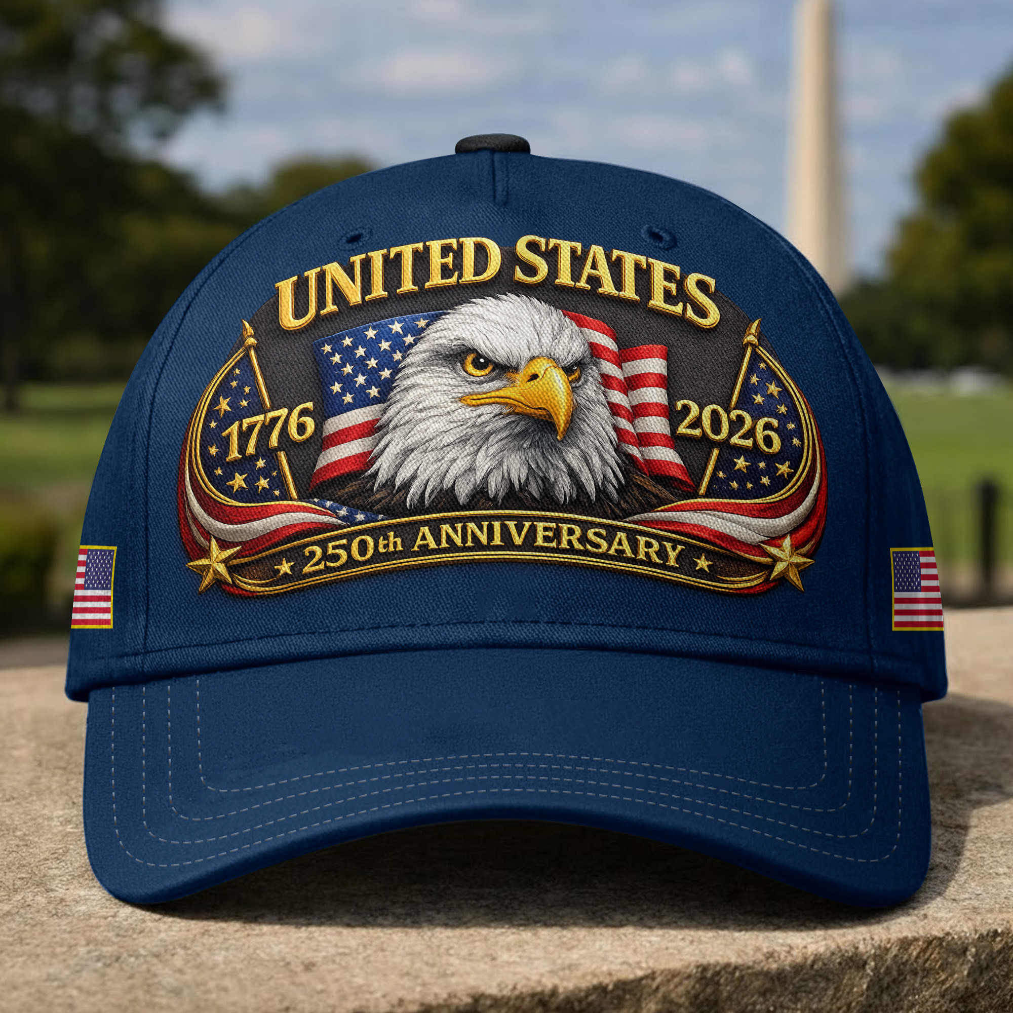 Premium America 250th Anniversary Hat VPVC020128, America 250th Cap, America 250th Birthday, Best Gifts On Independence Day, Veterans Day