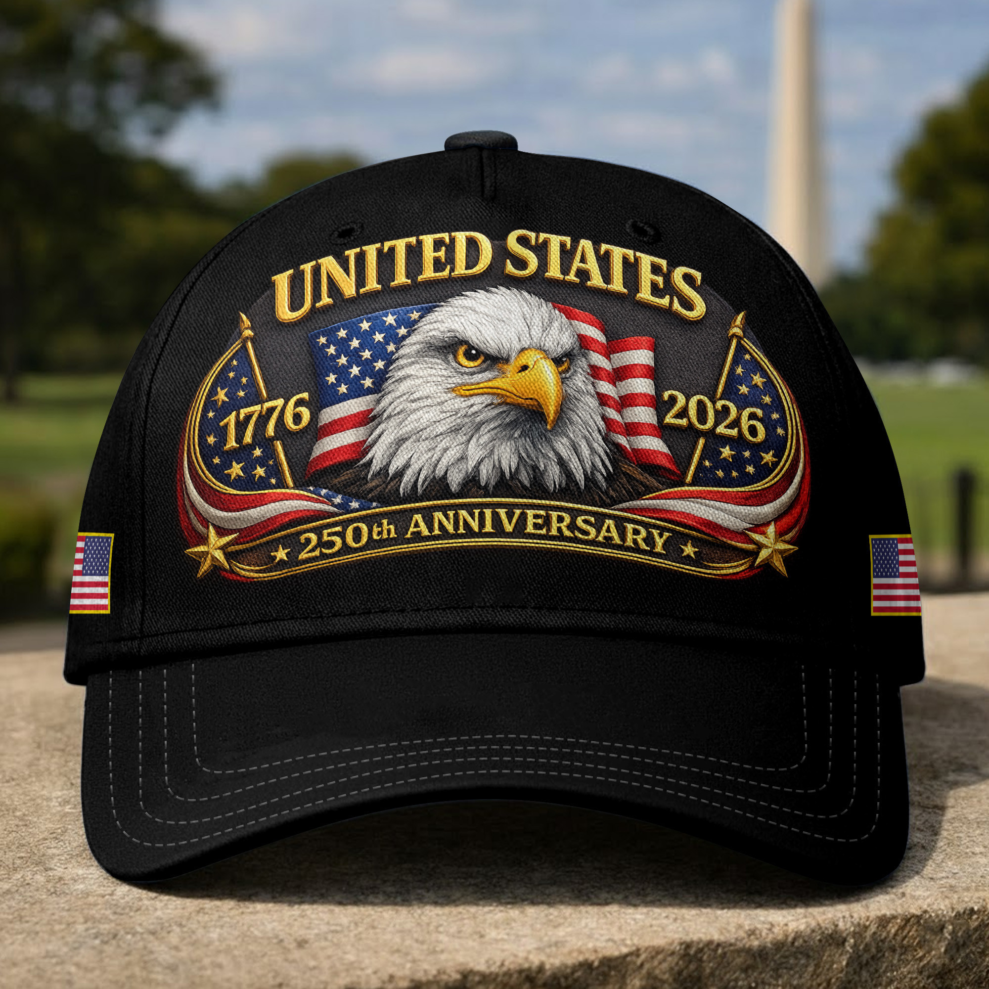 Premium America 250th Anniversary Hat VPVC020132, America 250th Cap, America 250th Birthday, Best Gifts On Independence Day, Veterans Day