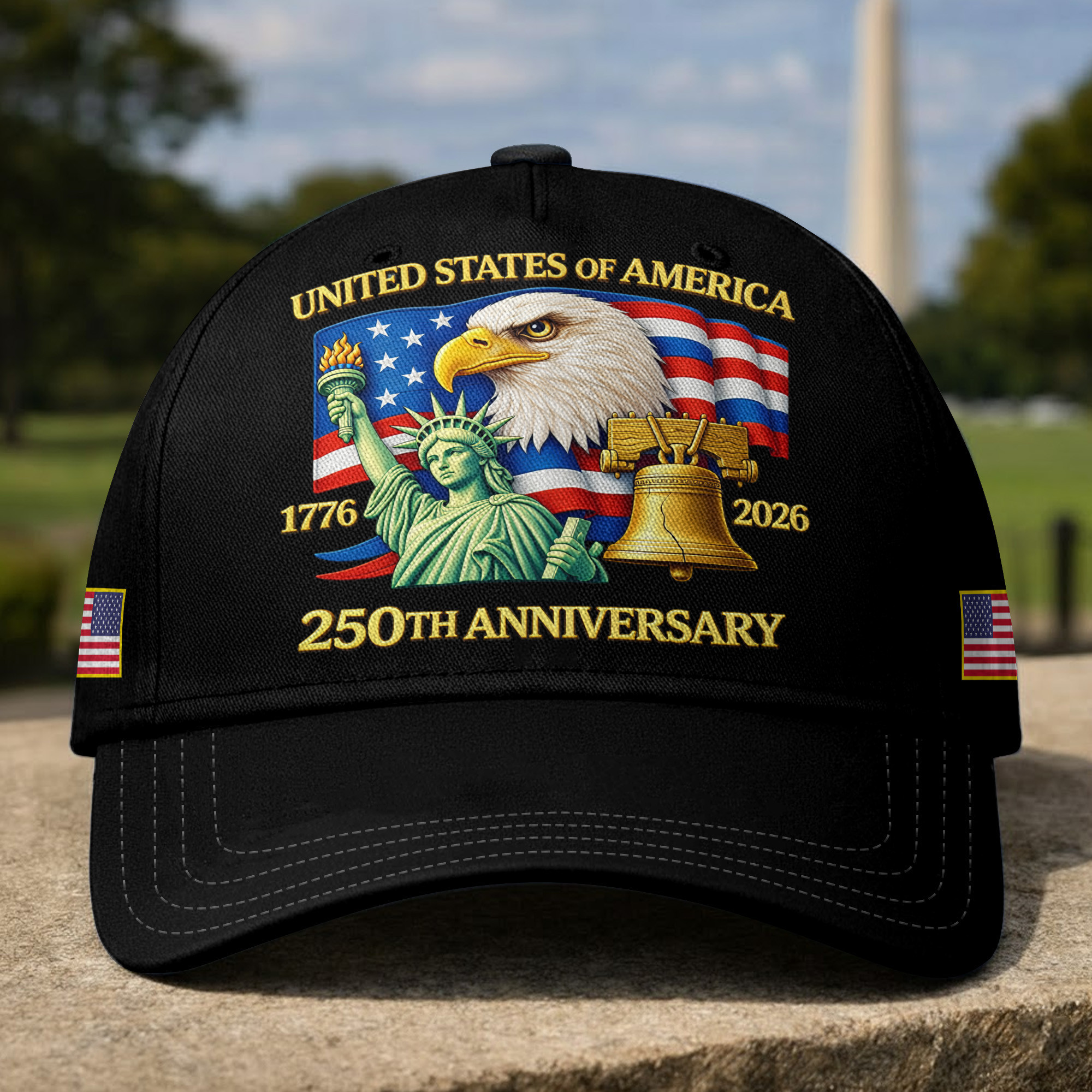 Premium America 250th Anniversary Hat VPVC020136, America 250th Cap, America 250th Birthday, Best Gifts On Independence Day, Veterans Day