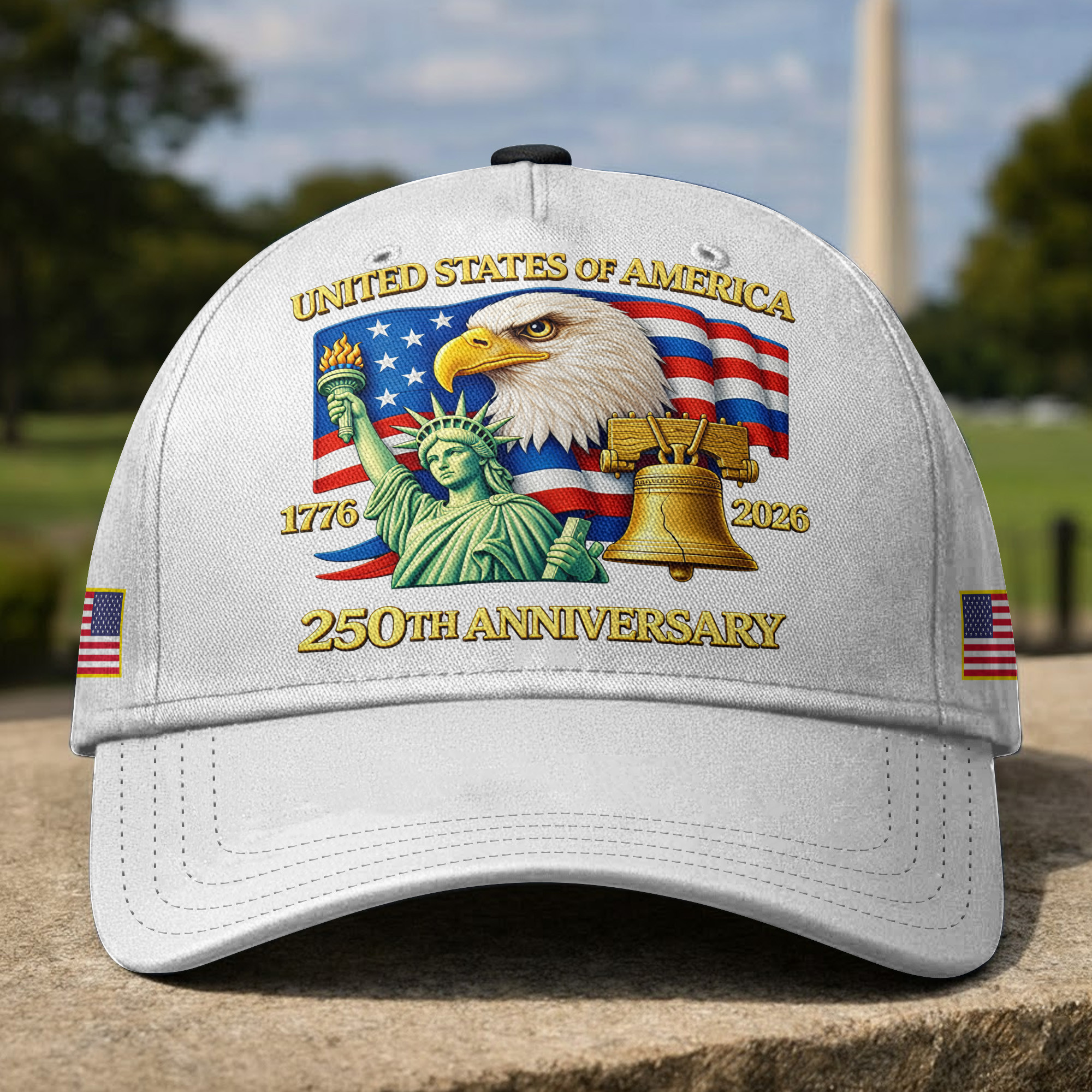 Premium America 250th Anniversary Hat VPVC020138, America 250th Cap, America 250th Birthday, Best Gifts On Independence Day, Veterans Day