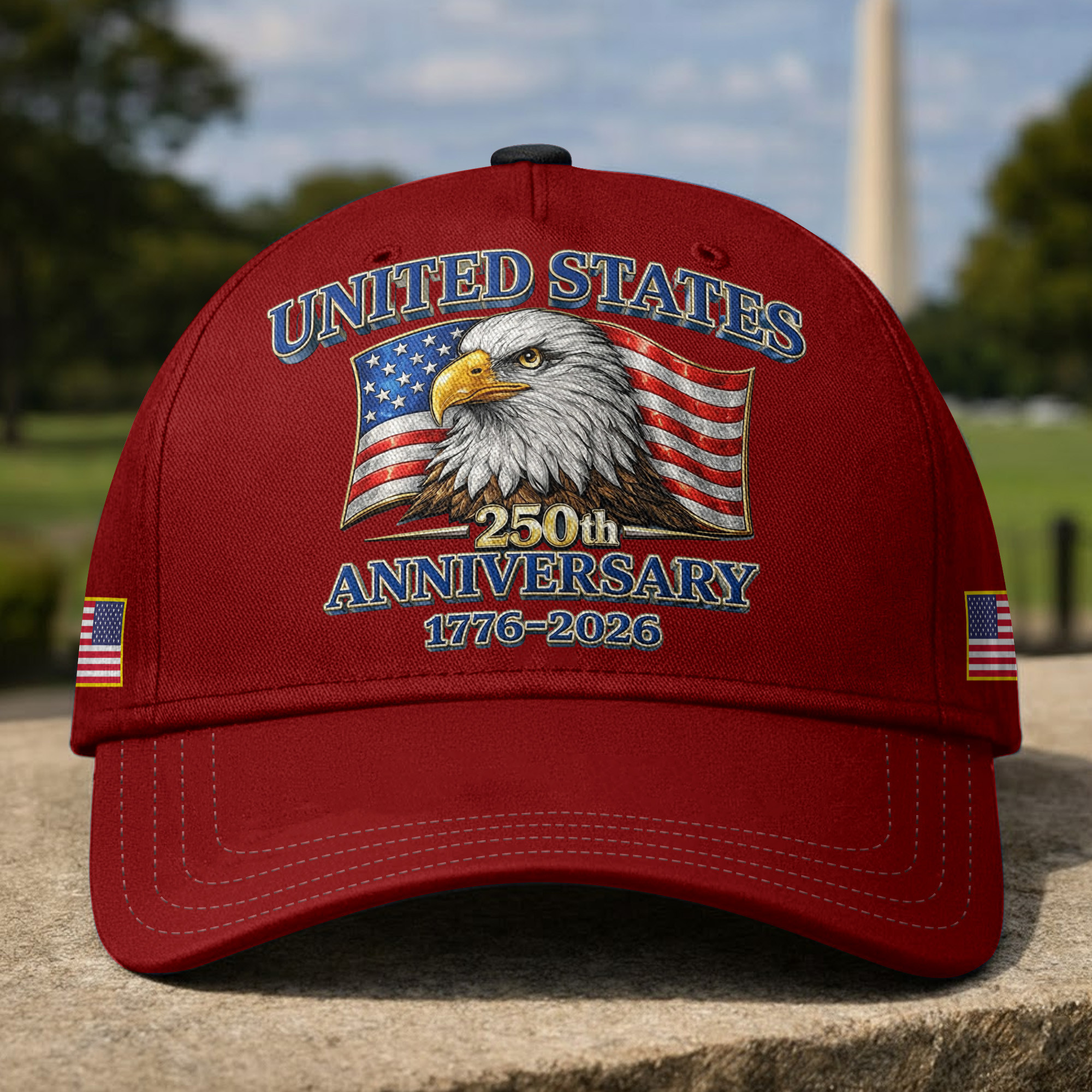 Premium America 250th Anniversary Hat VPVC020144, America 250th Cap, America 250th Birthday, Best Gifts On Independence Day, Veterans Day