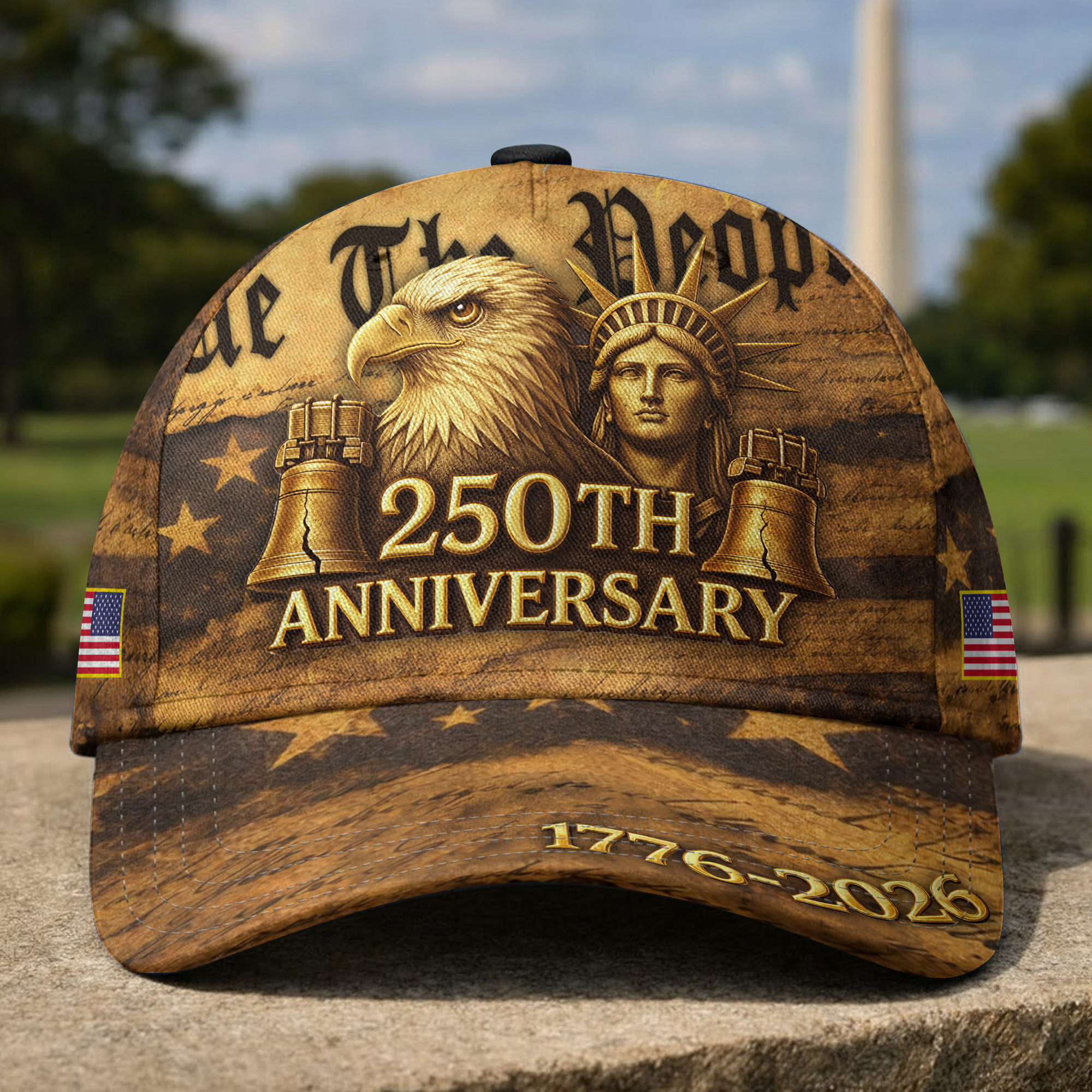 Premium America 250th Anniversary Hat VPVC020146, America 250th Cap, America 250th Birthday, Best Gifts On Independence Day, Veterans Day