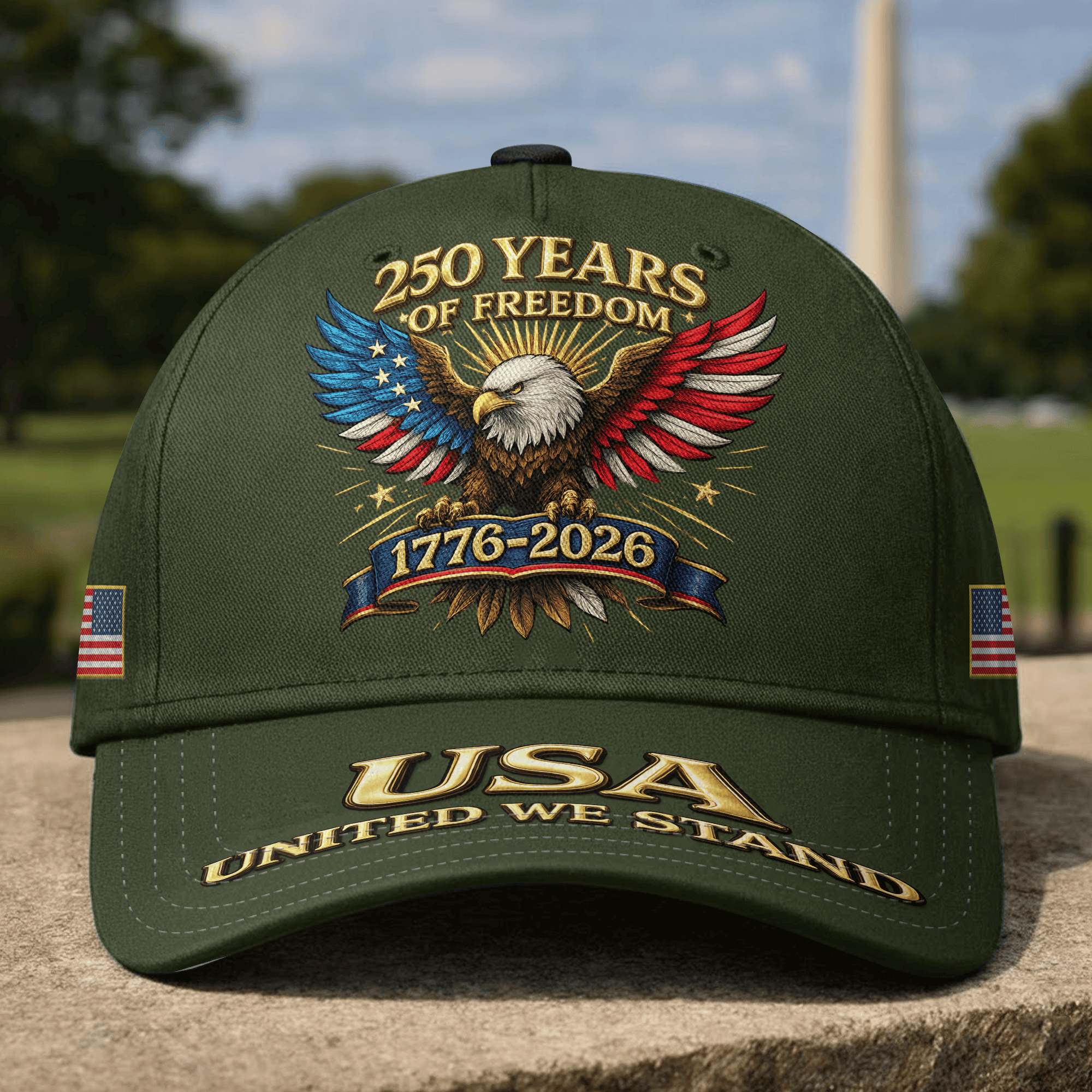 Premium America 250th Anniversary Hat VPVC020148, America 250th Cap, America 250th Birthday, Best Gifts On Independence Day, Veterans Day