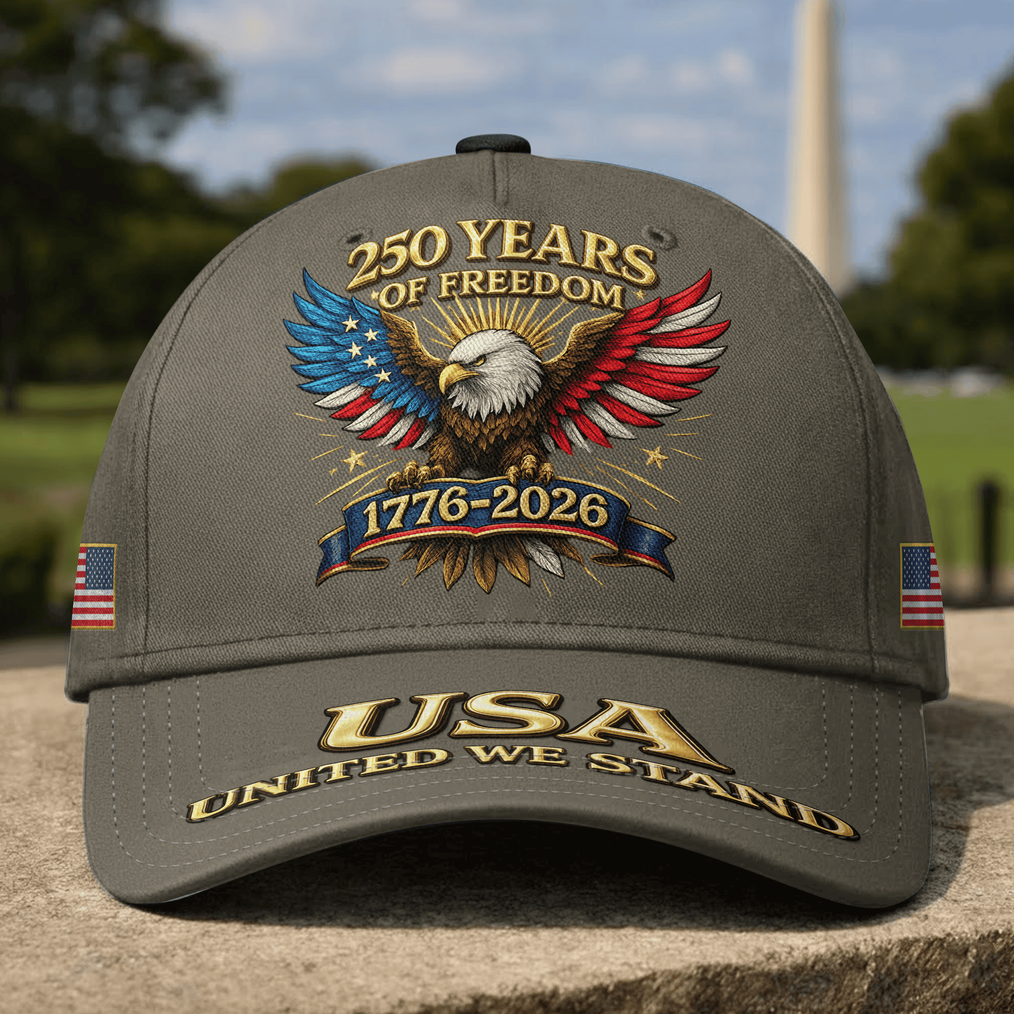 Premium America 250th Anniversary Hat VPVC020149, America 250th Cap, America 250th Birthday, Best Gifts On Independence Day, Veterans Day