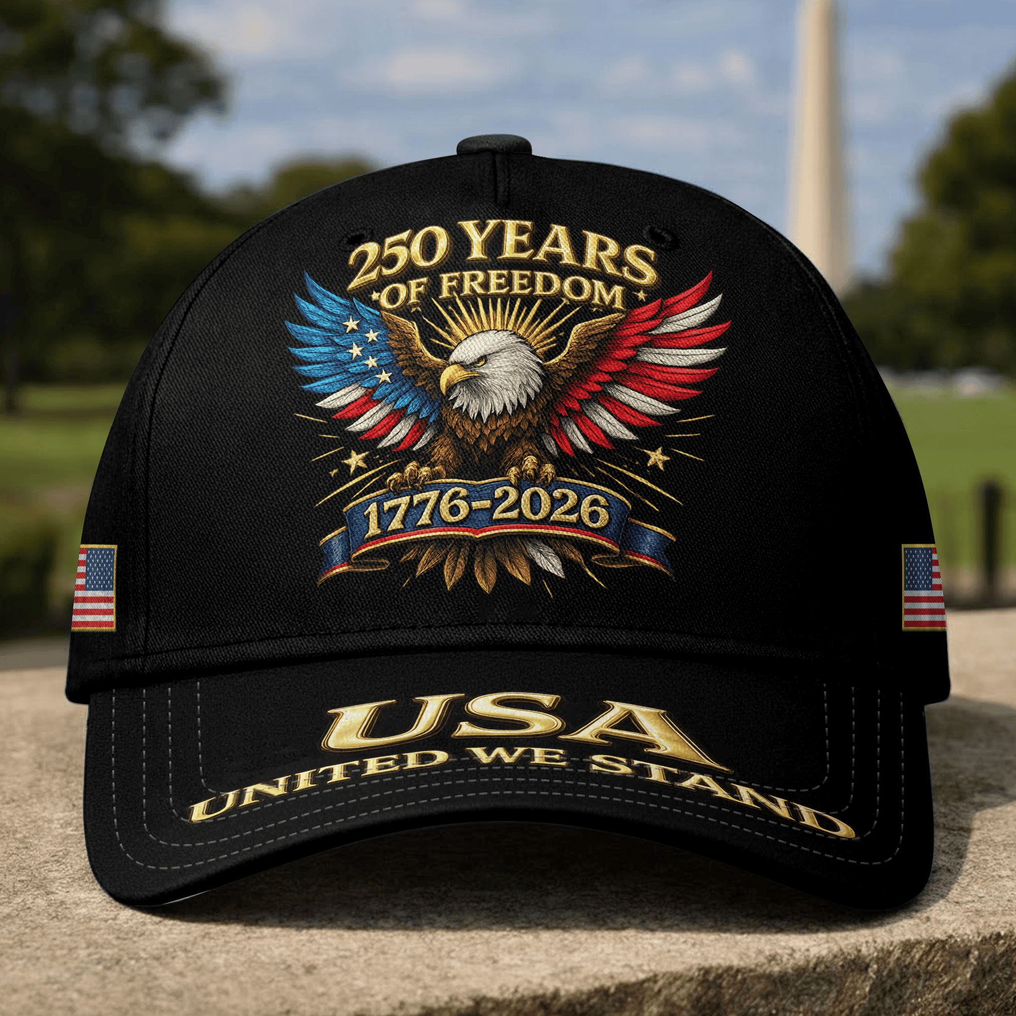 Premium America 250th Anniversary Hat VPVC020152, America 250th Cap, America 250th Birthday, Best Gifts On Independence Day, Veterans Day