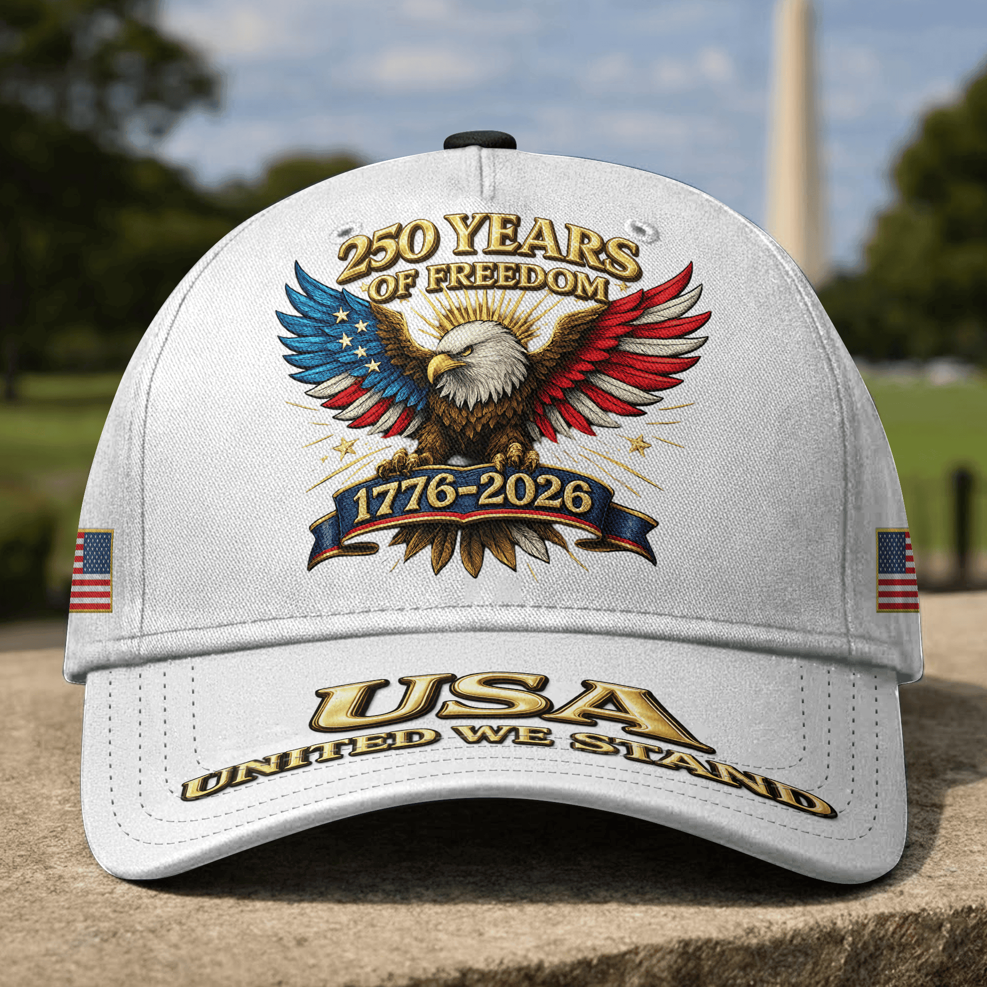 Premium America 250th Anniversary Hat VPVC020153, America 250th Cap, America 250th Birthday, Best Gifts On Independence Day, Veterans Day