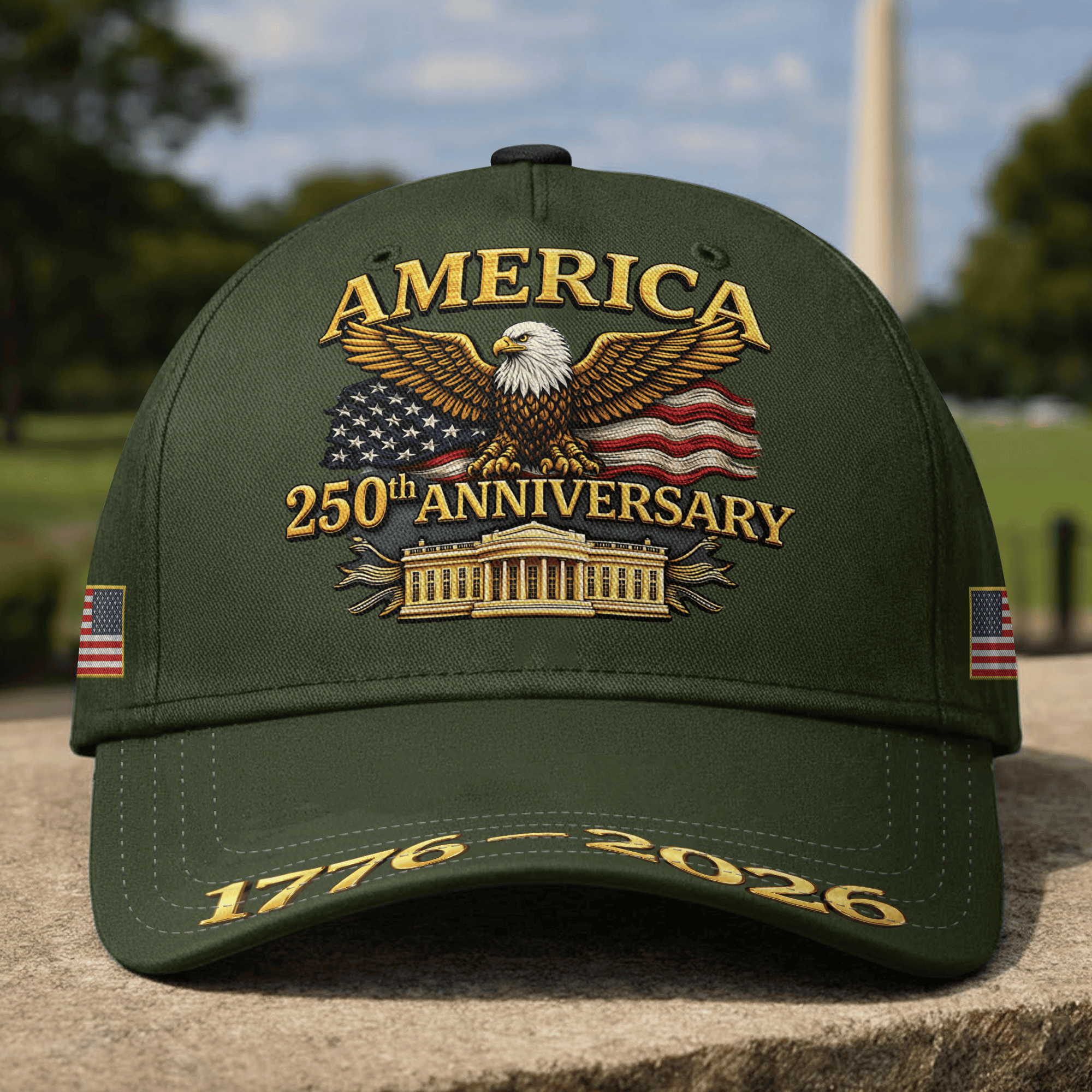 Premium America 250th Anniversary Hat VPVC020157, America 250th Cap, America 250th Birthday, Best Gifts On Independence Day, Veterans Day