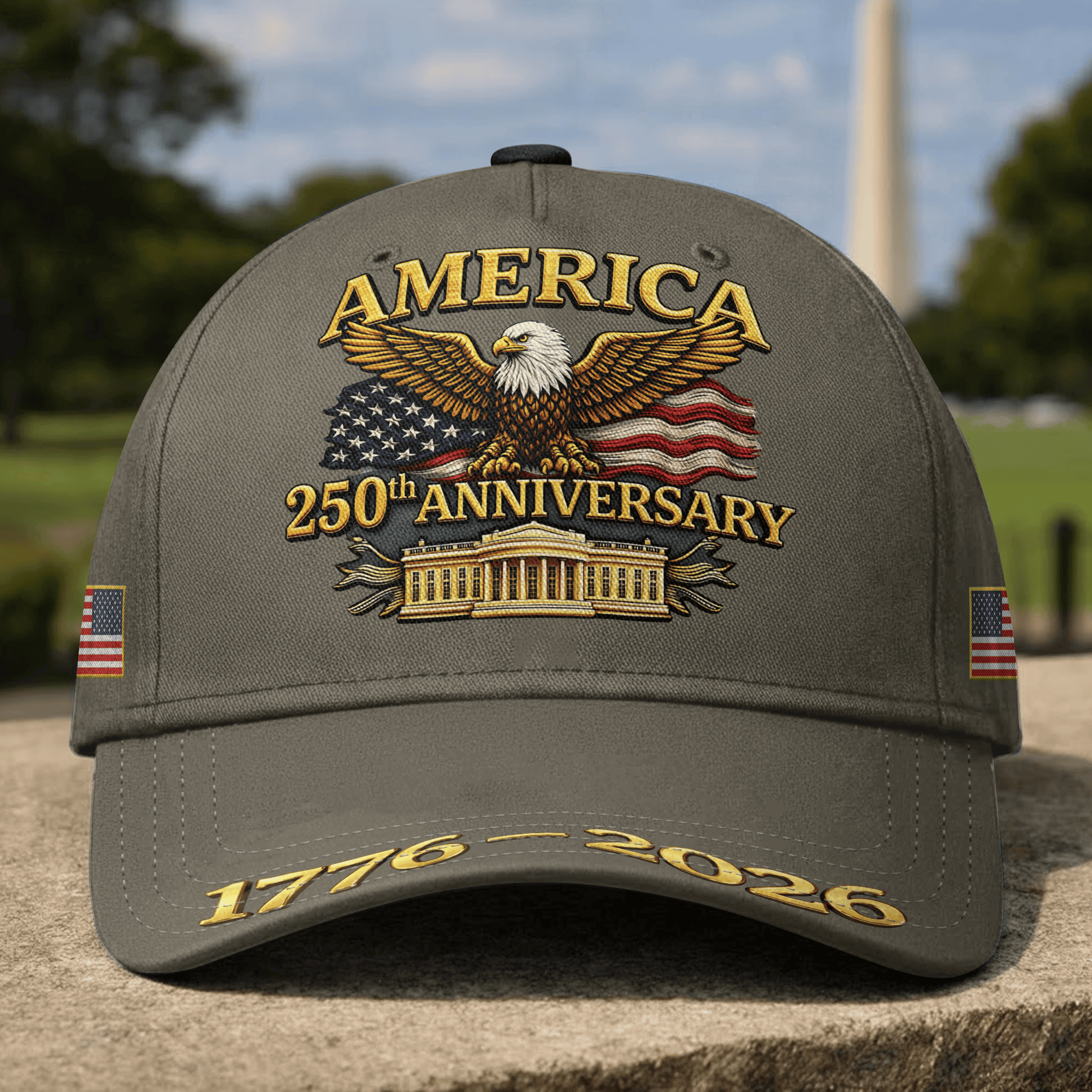 Premium America 250th Anniversary Hat VPVC020158, America 250th Cap, America 250th Birthday, Best Gifts On Independence Day, Veterans Day