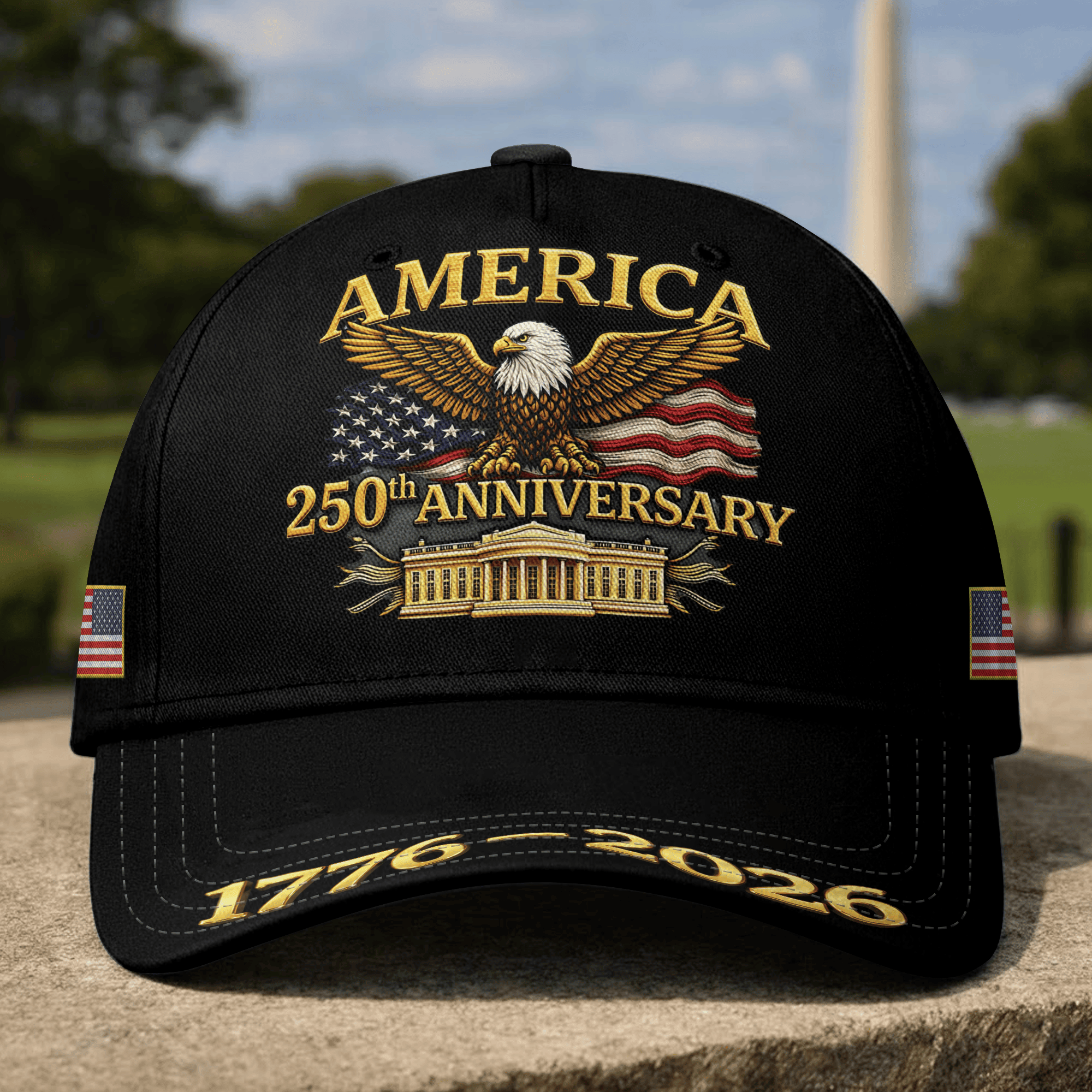 Premium America 250th Anniversary Hat VPVC020160, America 250th Cap, America 250th Birthday, Best Gifts On Independence Day, Veterans Day