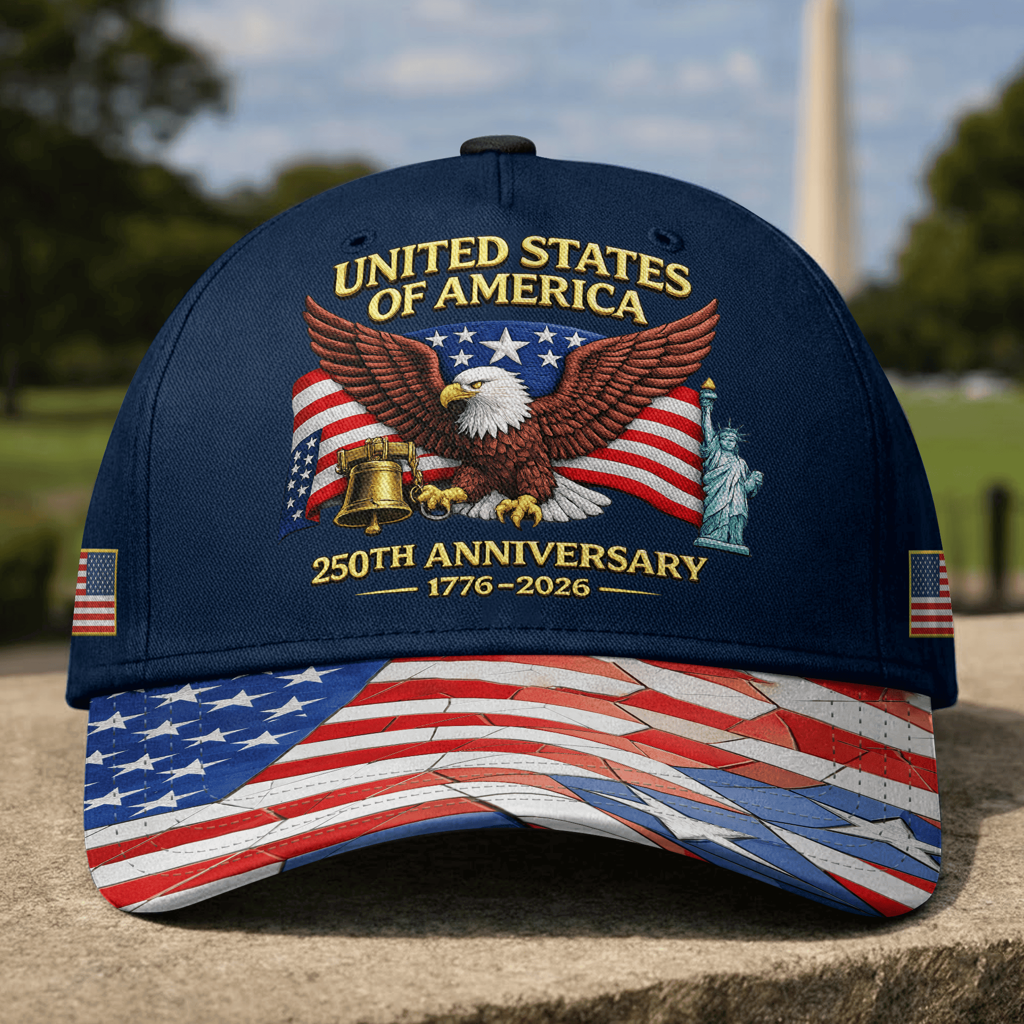Premium America 250th Anniversary Hat VPVC020163, America 250th Cap, America 250th Birthday, Best Gifts On Independence Day, Veterans Day