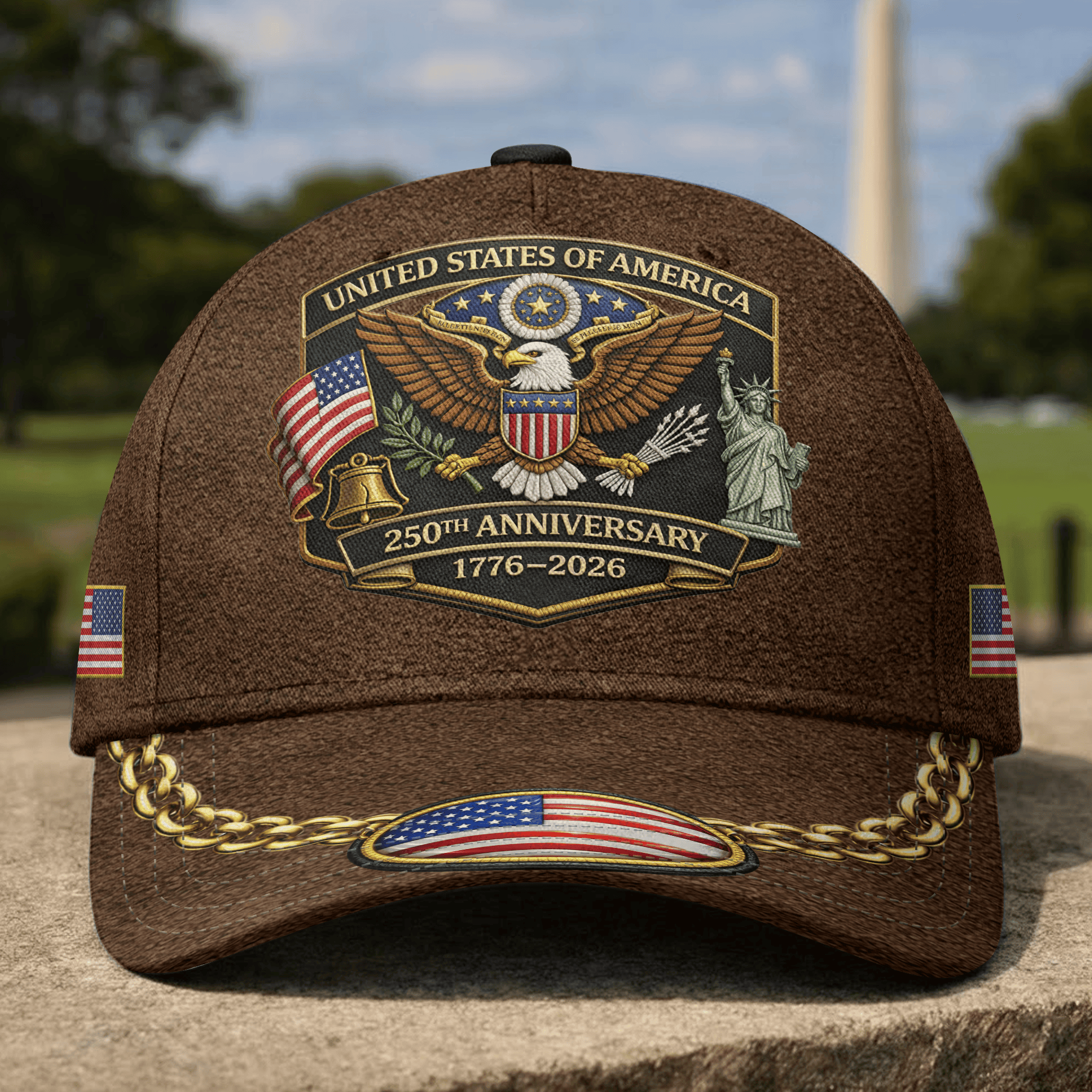 Premium America 250th Anniversary Hat VPVC020166, America 250th Cap, America 250th Birthday, Best Gifts On Independence Day, Veterans Day