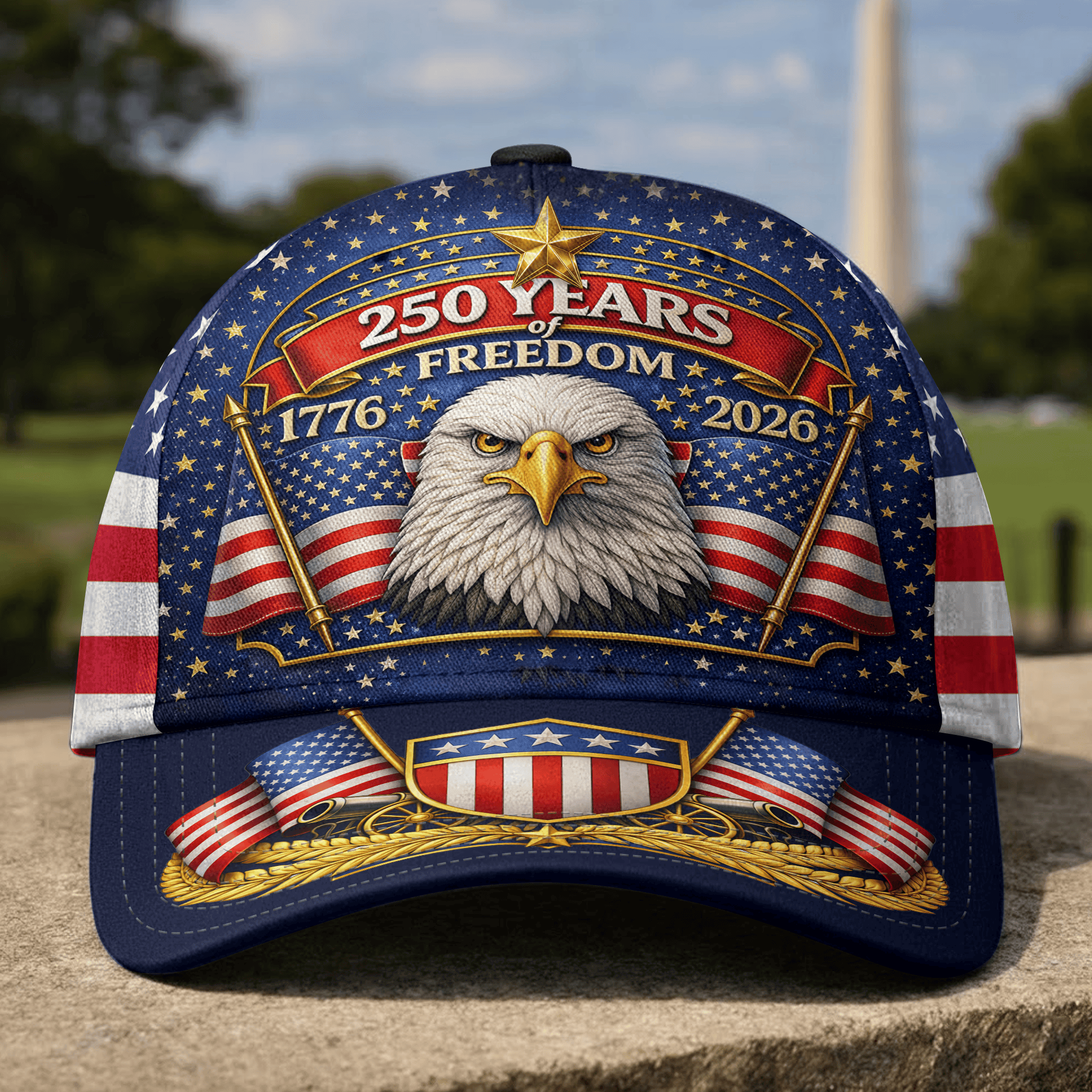 Premium America 250th Anniversary Hat VPVC020174, America 250th Cap, America 250th Birthday, Best Gifts On Independence Day, Veterans Day
