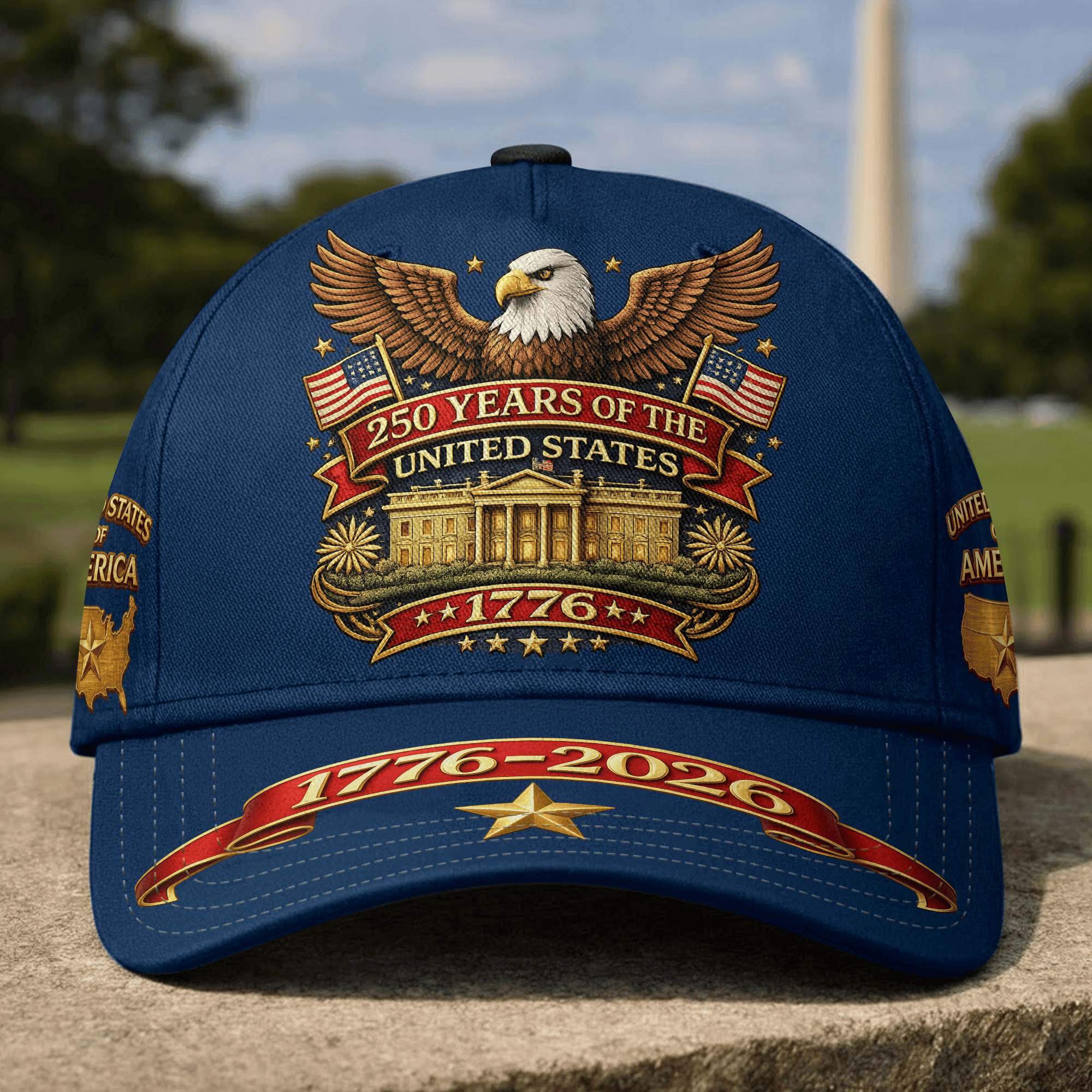 Premium America 250th Anniversary Hat VPVC020175, America 250th Cap, America 250th Birthday, Best Gifts On Independence Day, Veterans Day