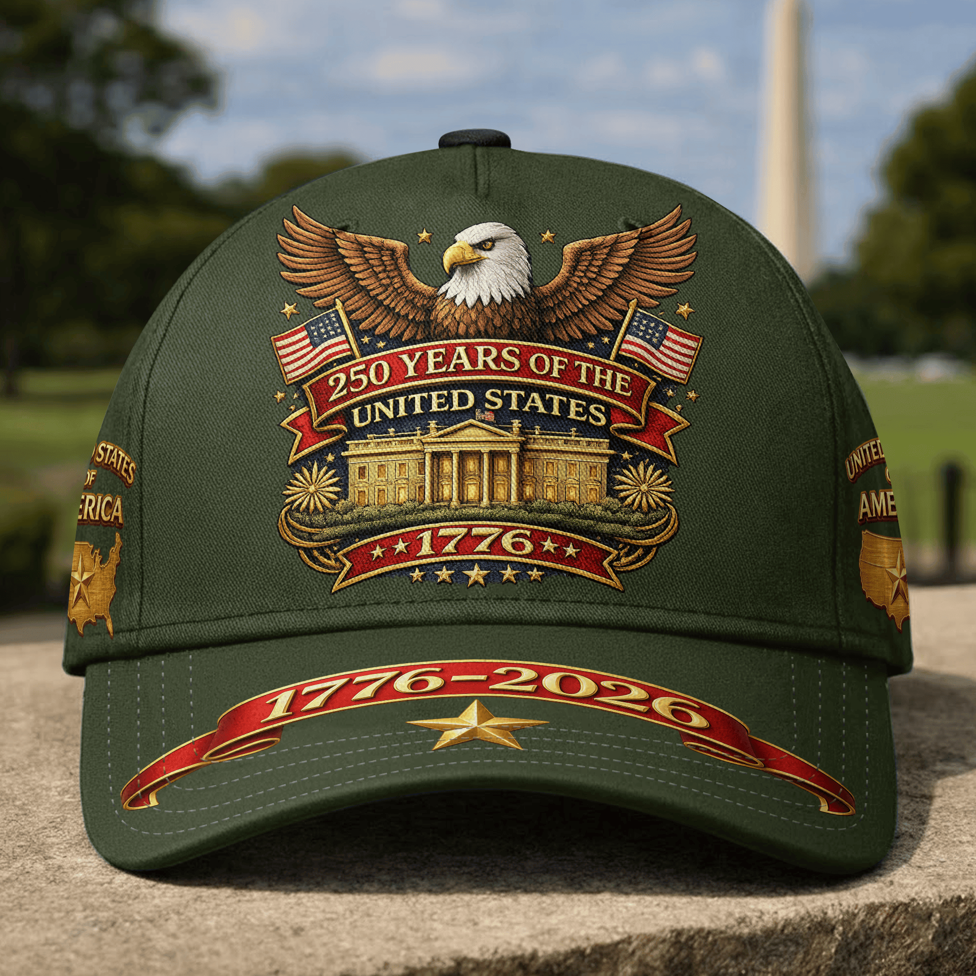 Premium America 250th Anniversary Hat VPVC020176, America 250th Cap, America 250th Birthday, Best Gifts On Independence Day, Veterans Day
