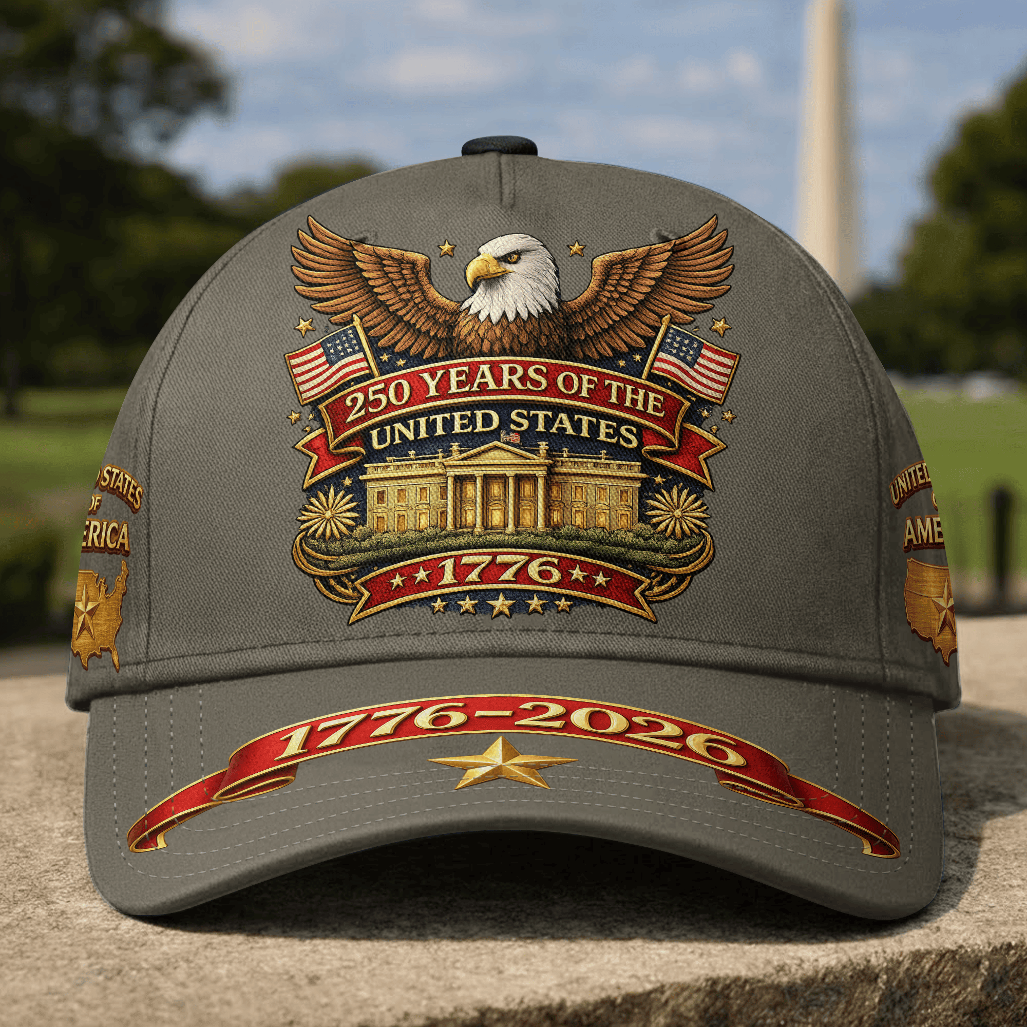 Premium America 250th Anniversary Hat VPVC020177, America 250th Cap, America 250th Birthday, Best Gifts On Independence Day, Veterans Day