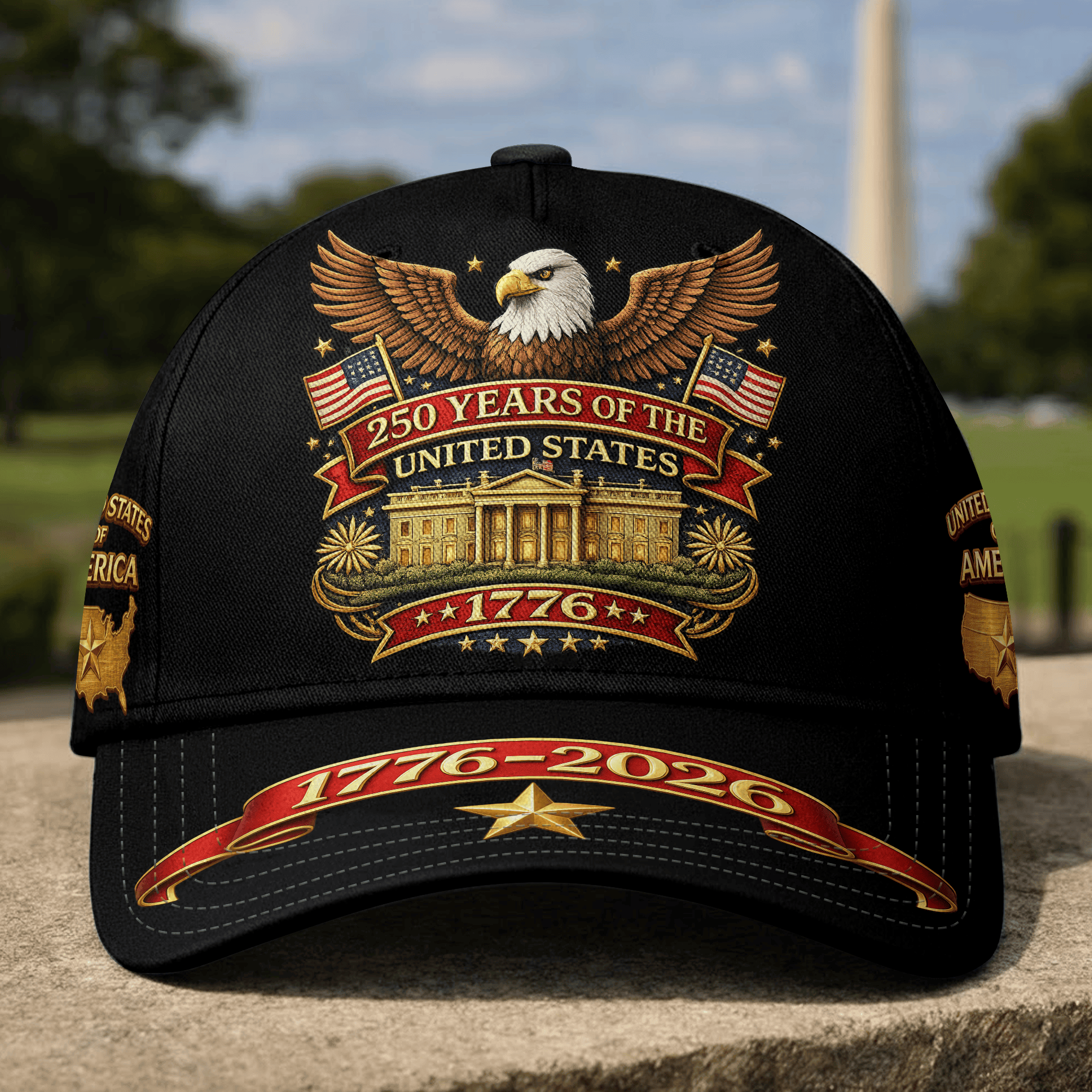 Premium America 250th Anniversary Hat VPVC020178, America 250th Cap, America 250th Birthday, Best Gifts On Independence Day, Veterans Day