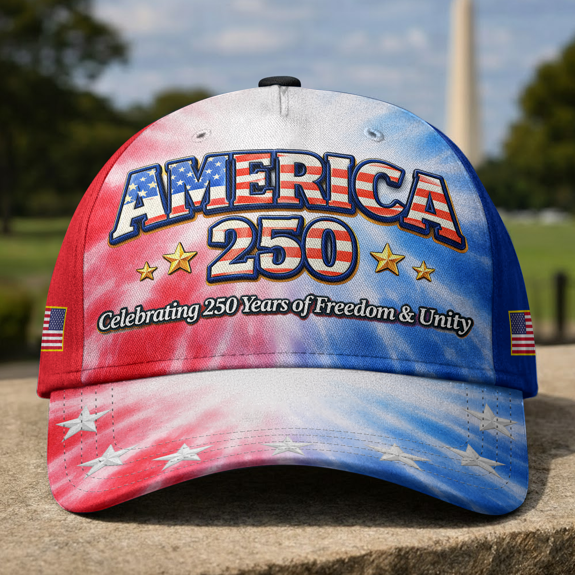 Premium America 250th Anniversary Hat VPVC020181, America 250th Cap, America 250th Birthday, Best Gifts On Independence Day, Veterans Day