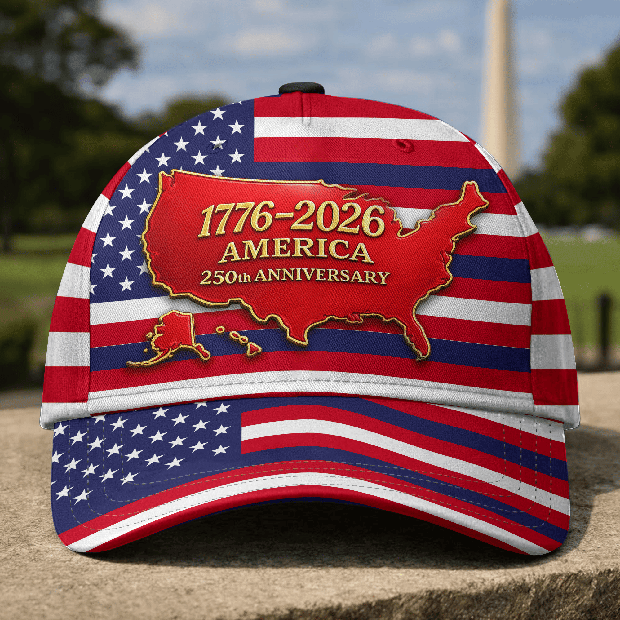 Premium America 250th Anniversary Hat VPVC020186, America 250th Cap, America 250th Birthday, Best Gifts On Independence Day, Veterans Day