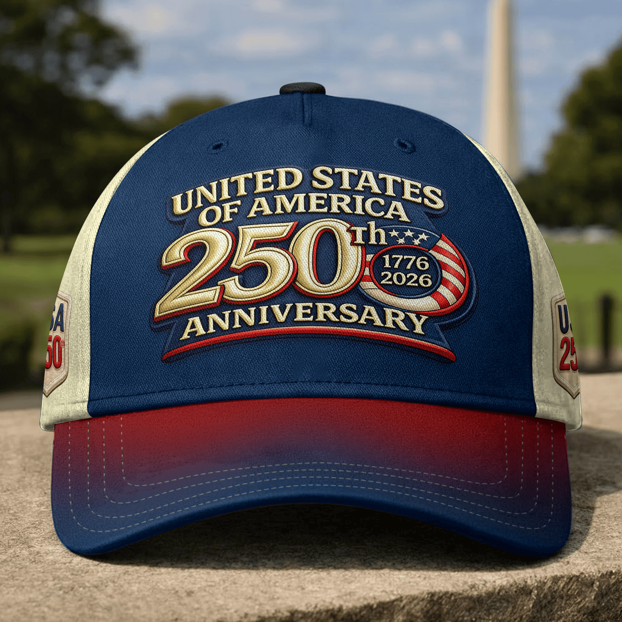 Premium America 250th Anniversary Hat VPVC020187, America 250th Cap, America 250th Birthday, Best Gifts On Independence Day, Veterans Day