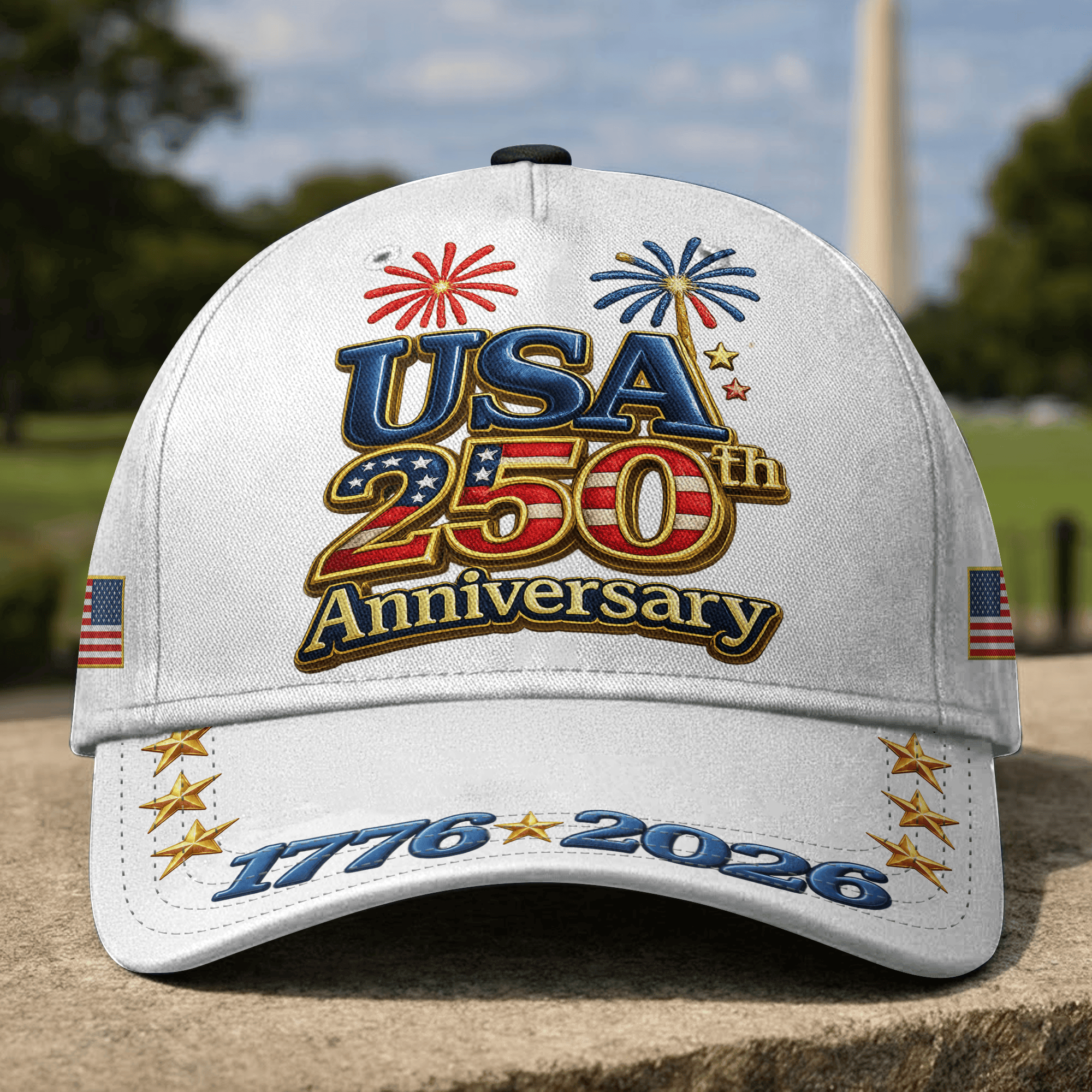 Premium America 250th Anniversary Hat VPVC020192, America 250th Cap, America 250th Birthday, Best Gifts On Independence Day, Veterans Day