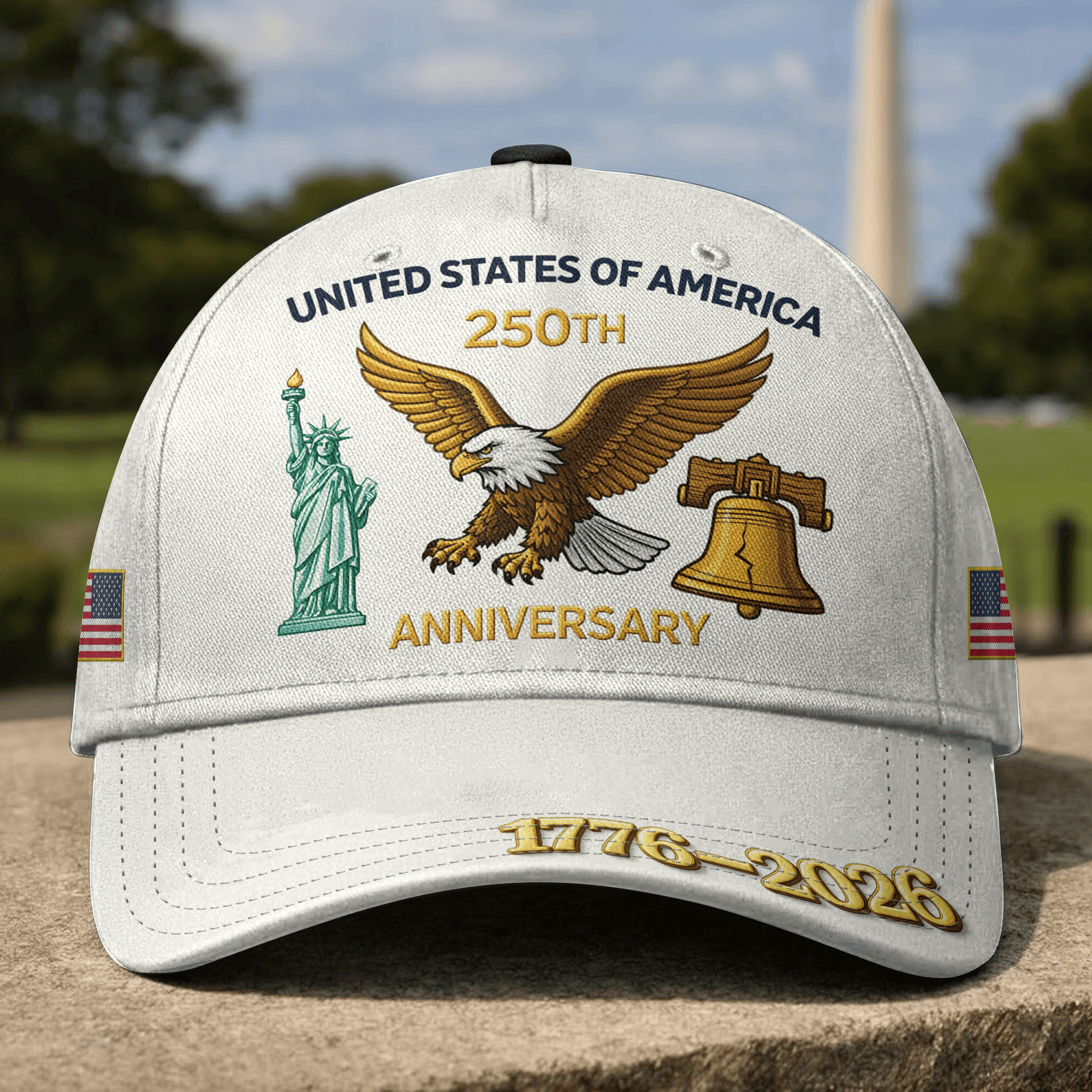 Premium America 250th Anniversary Hat VPVC020199, America 250th Cap, America 250th Birthday, Best Gifts On Independence Day, Veterans Day