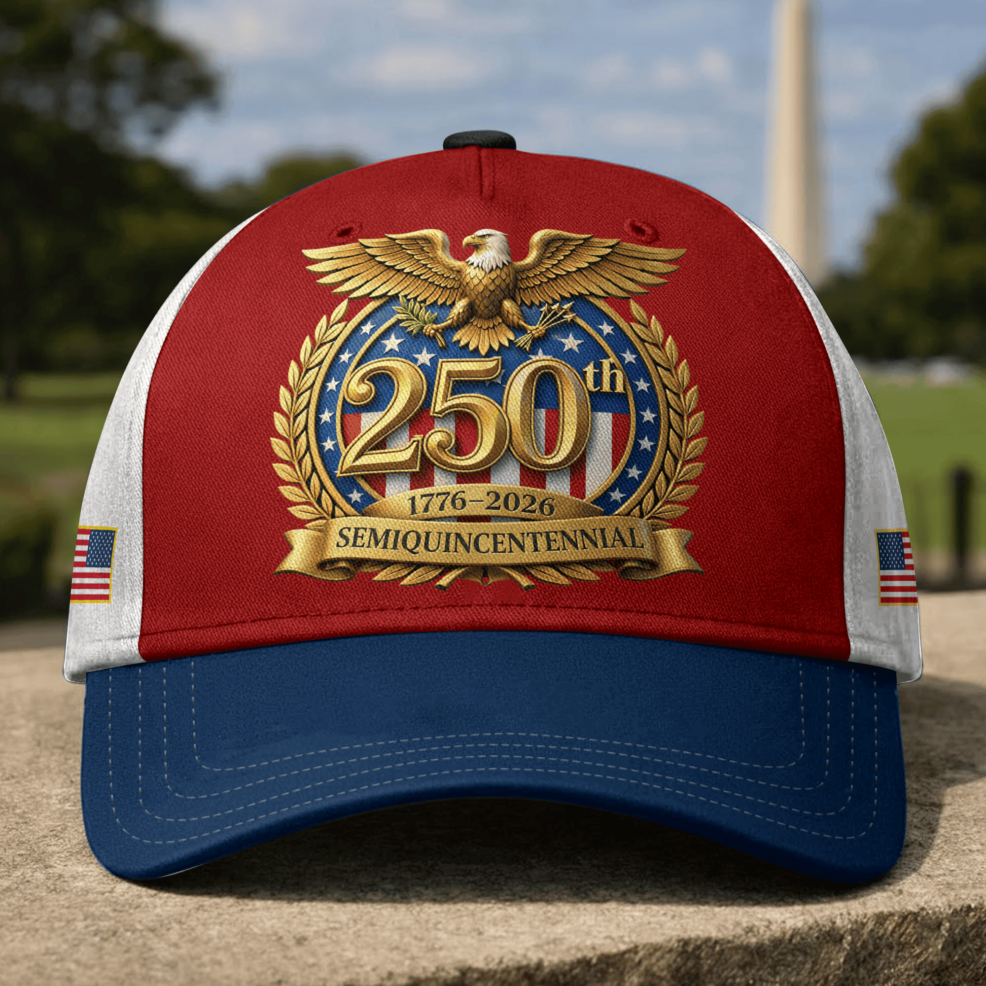 Premium America 250th Anniversary Hat VPVC020210, America 250th Cap, America 250th Birthday, Best Gifts On Independence Day, Veterans Day