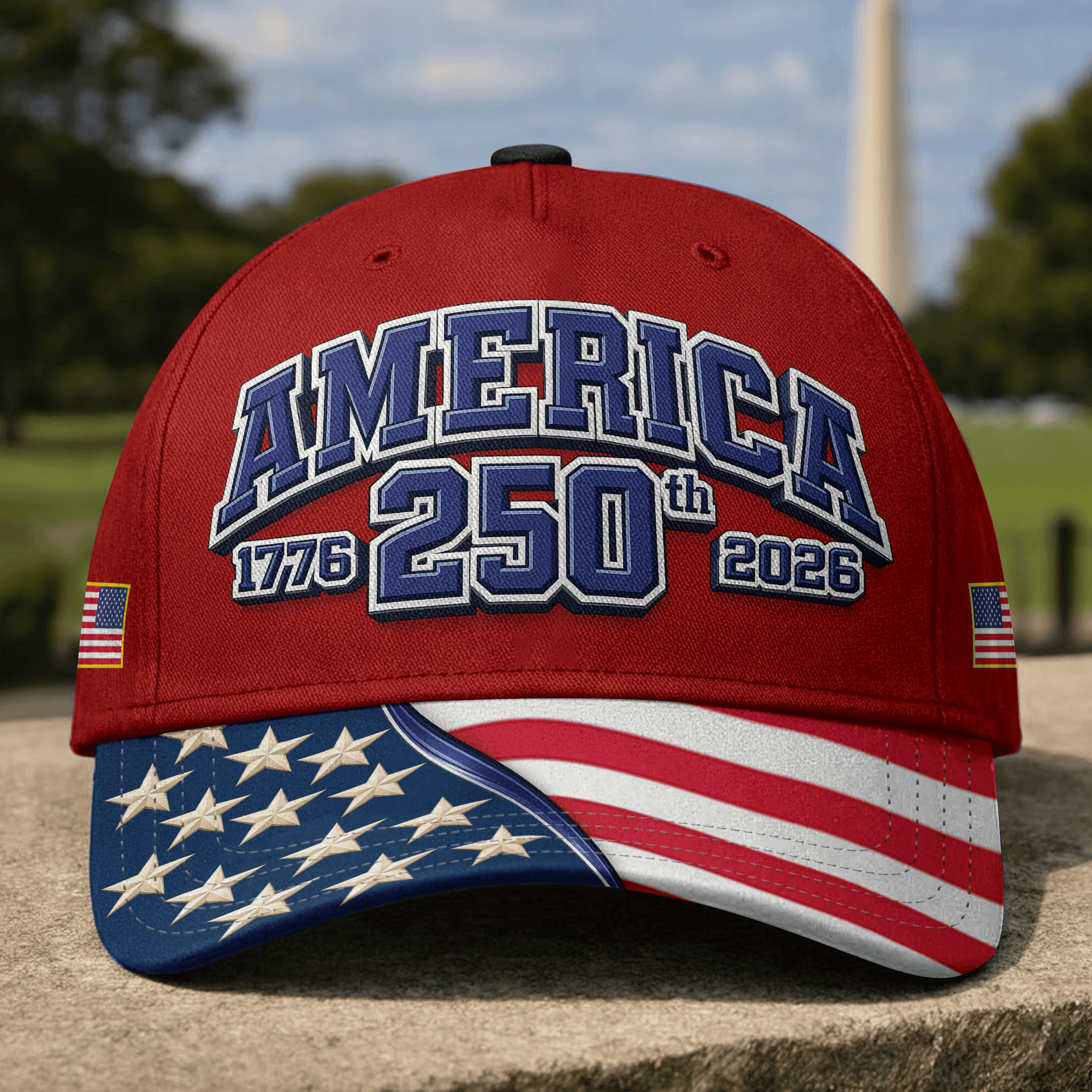 Premium America 250th Anniversary Hat VPVC020213, America 250th Cap, America 250th Birthday, Best Gifts On Independence Day, Veterans Day