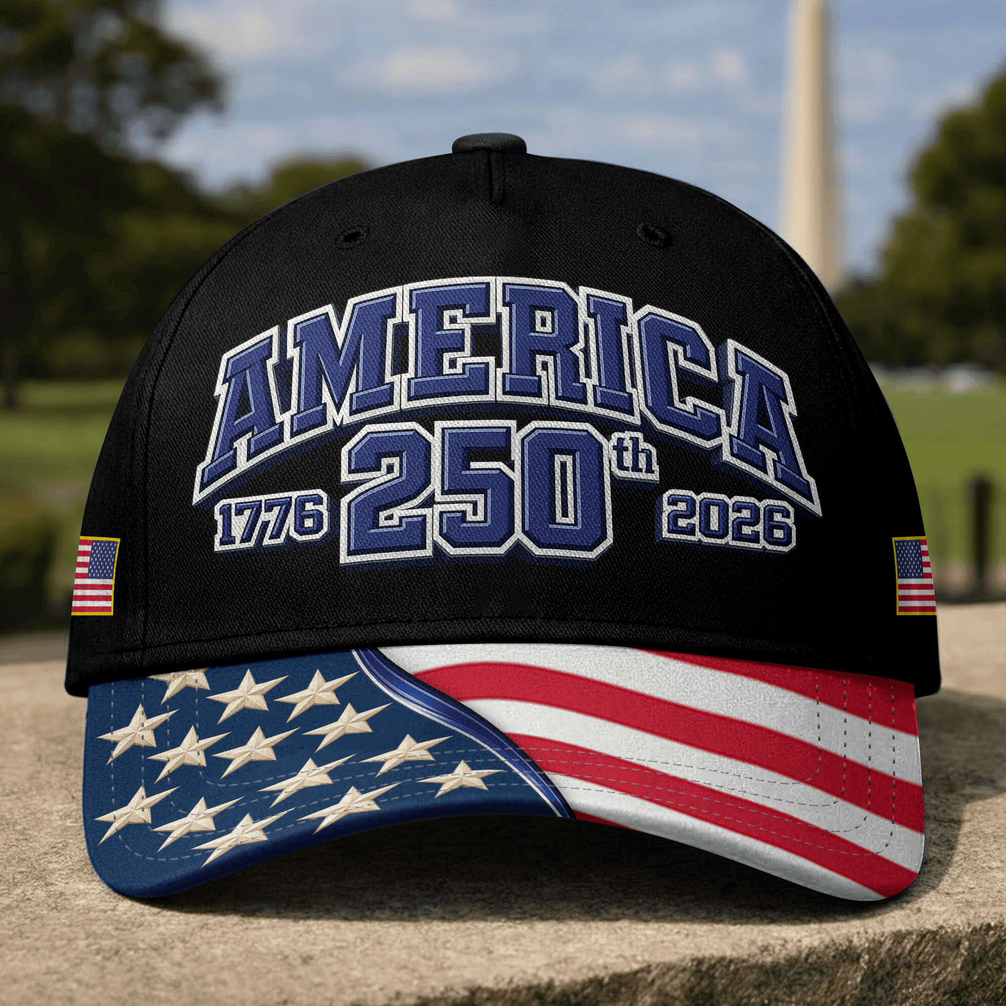Premium America 250th Anniversary Hat VPVC020214, America 250th Cap, America 250th Birthday, Best Gifts On Independence Day, Veterans Day