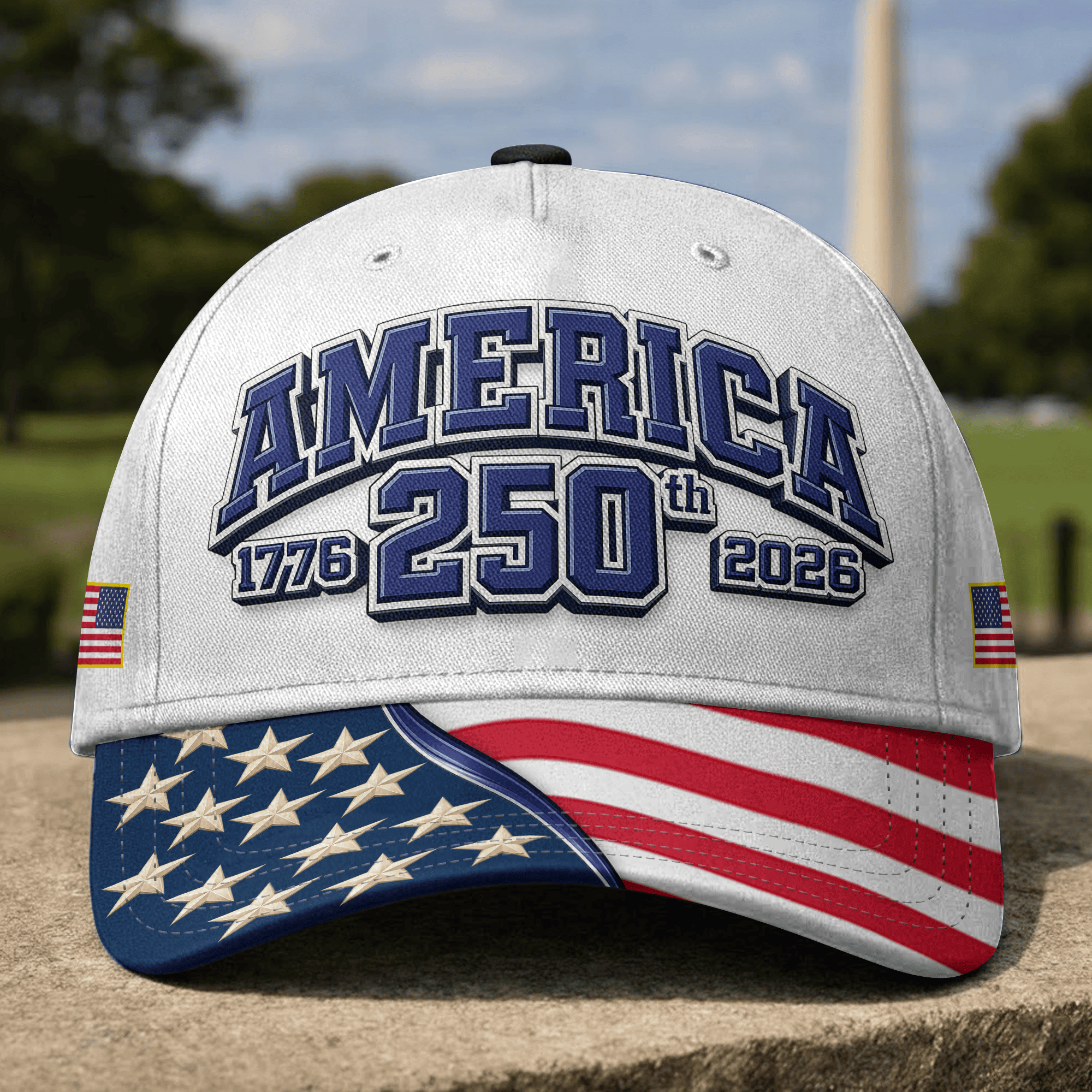 Premium America 250th Anniversary Hat VPVC020215, America 250th Cap, America 250th Birthday, Best Gifts On Independence Day, Veterans Day