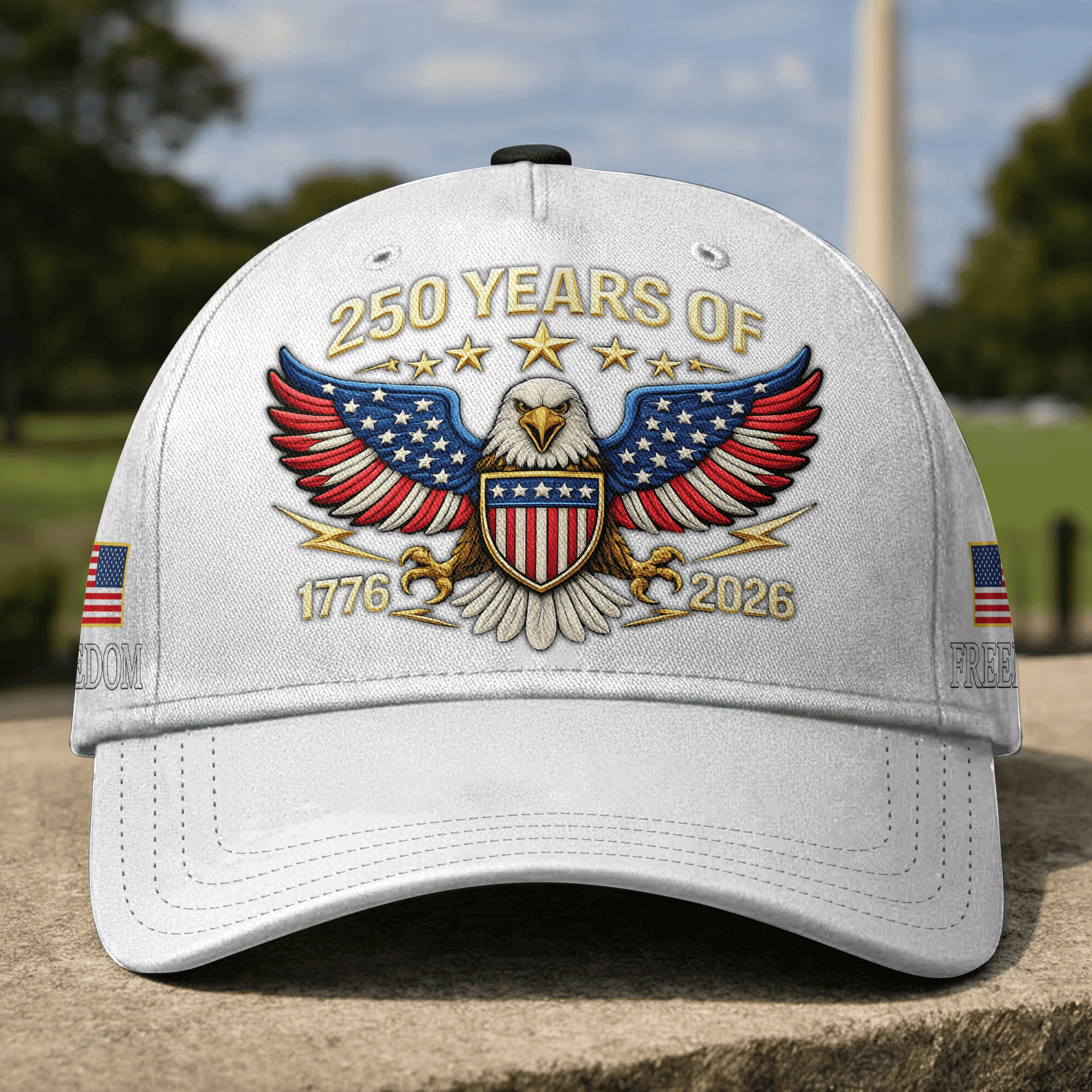 Premium America 250th Anniversary Hat VPVC020222, America 250th Cap, America 250th Birthday, Best Gifts On Independence Day, Veterans Day