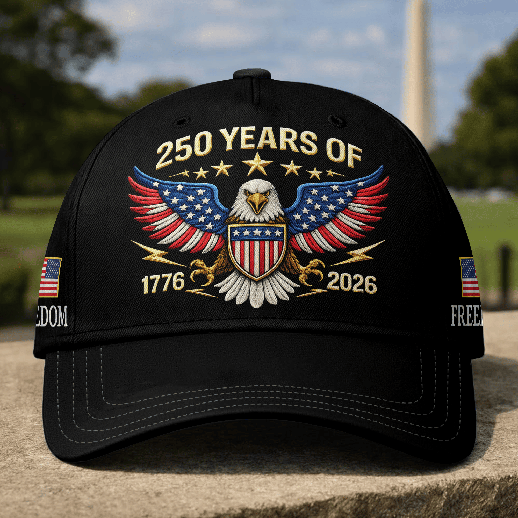 Premium America 250th Anniversary Hat VPVC020223, America 250th Cap, America 250th Birthday, Best Gifts On Independence Day, Veterans Day