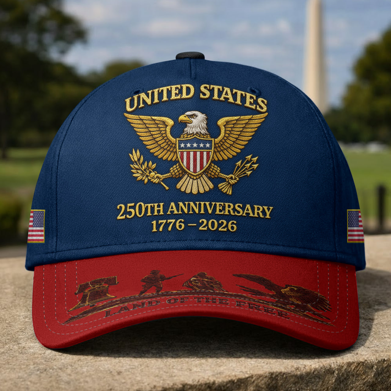 Premium America 250th Anniversary Hat VPVC020154, America 250th Cap, America 250th Birthday, Best Gifts On Independence Day, Veterans Day