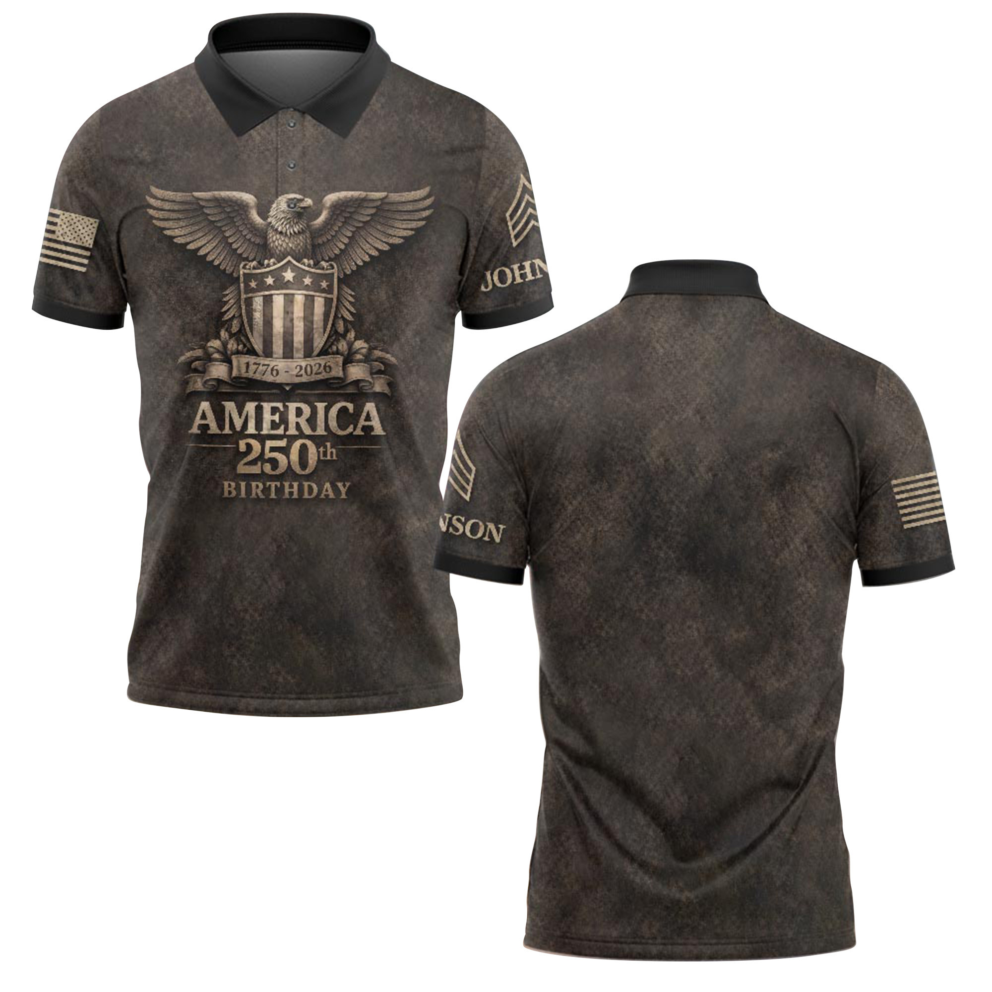 Premium US Army Polo Shirt VPVC218928, Custom Name, Rank, Gifts For Army Veteran, Best Gifts On Father’s Day, Independence Day, Veterans Day
