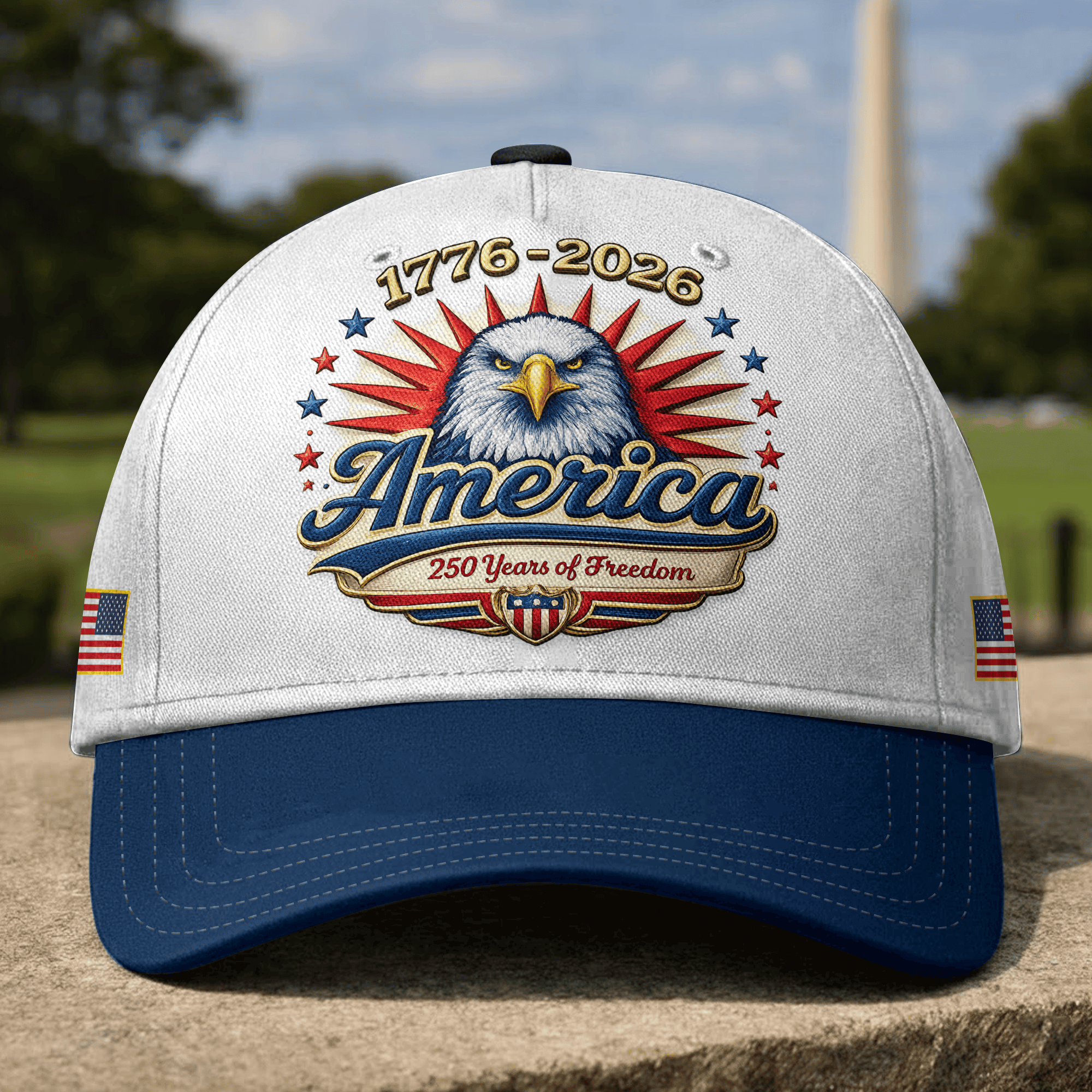 Premium America 250th Anniversary Hat VPVC020230, America 250th Cap, America 250th Birthday, Best Gifts On Independence Day, Veterans Day