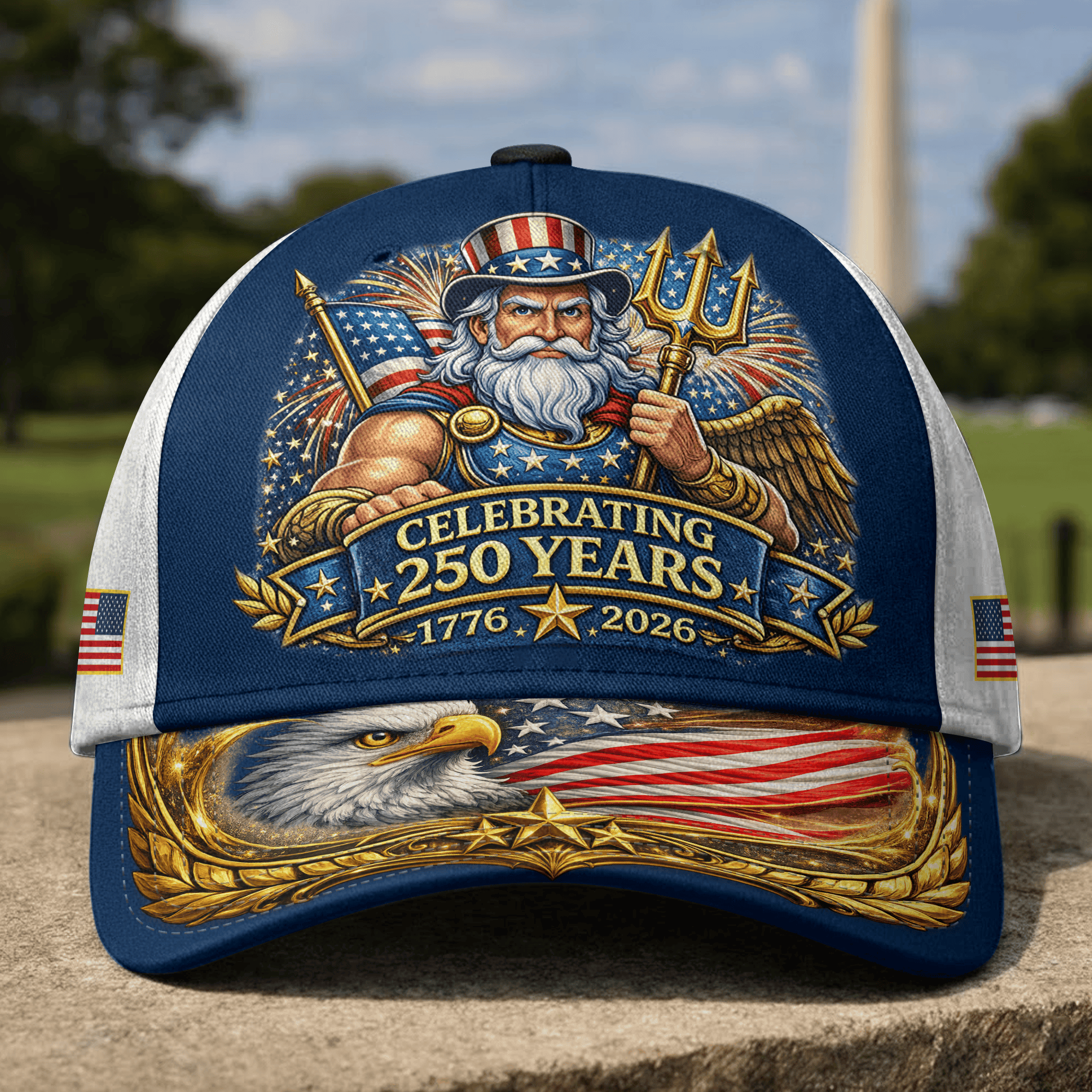 Premium America 250th Anniversary Hat VPVC020231, America 250th Cap, America 250th Birthday, Best Gifts On Independence Day, Veterans Day