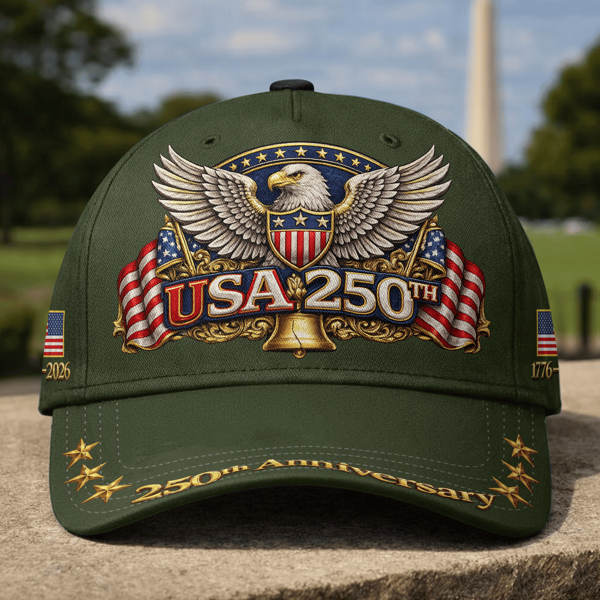 Premium America 250th Anniversary Hat VPVC020238, America 250th Cap, America 250th Birthday, Best Gifts On Independence Day, Veterans Day
