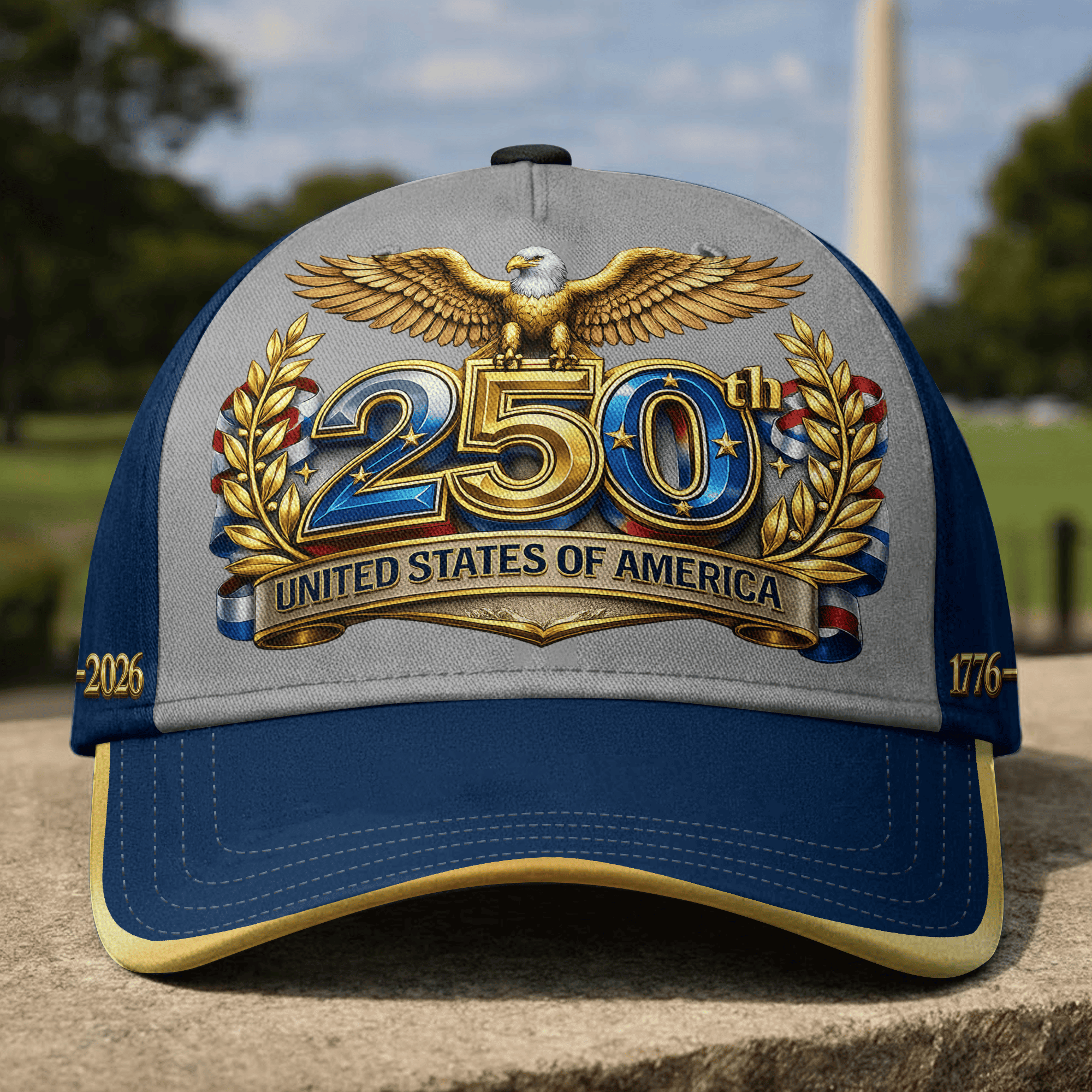 Premium America 250th Anniversary Hat VPVC020241, America 250th Cap, America 250th Birthday, Best Gifts On Independence Day, Veterans Day