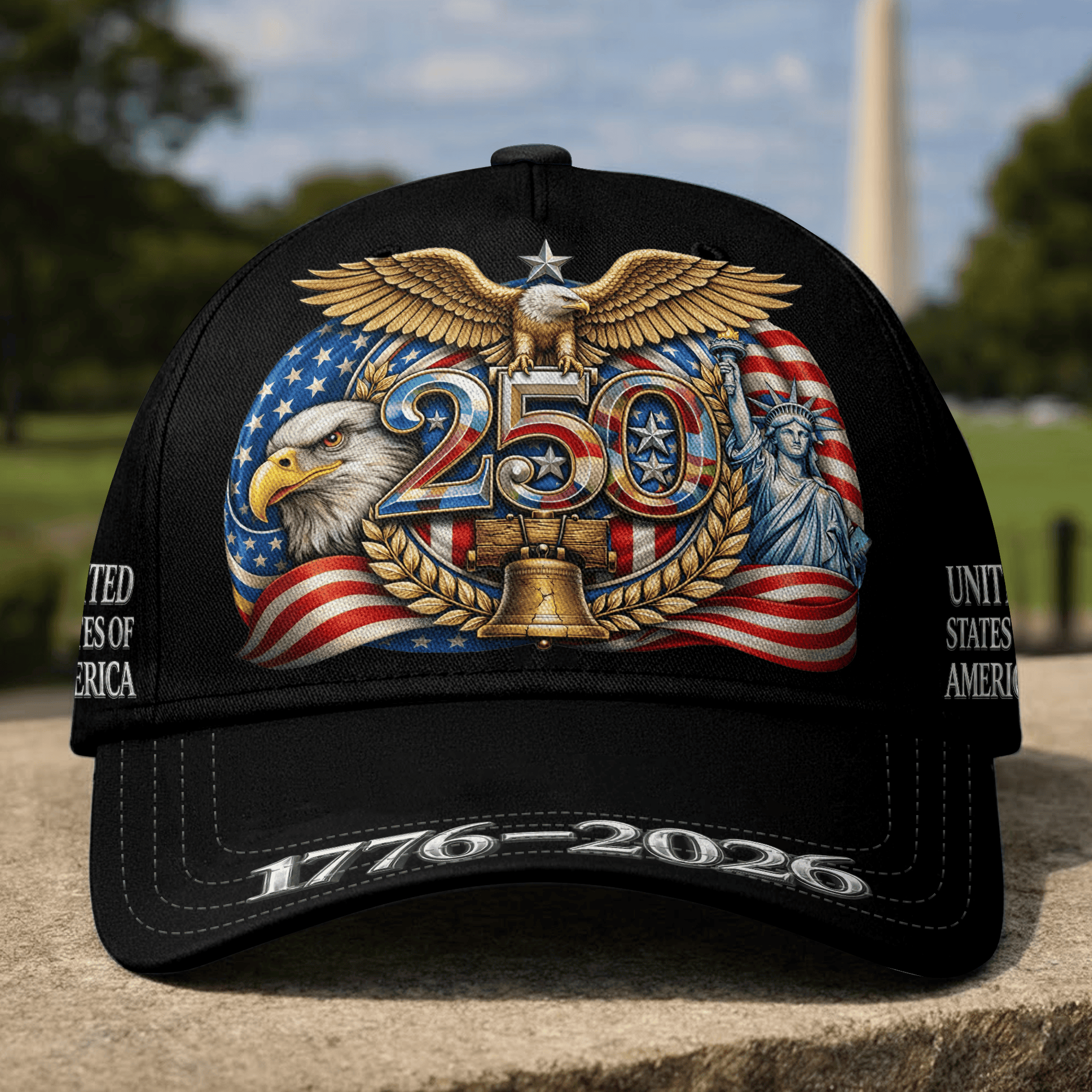 Premium America 250th Anniversary Hat VPVC020243, America 250th Cap, America 250th Birthday, Best Gifts On Independence Day, Veterans Day
